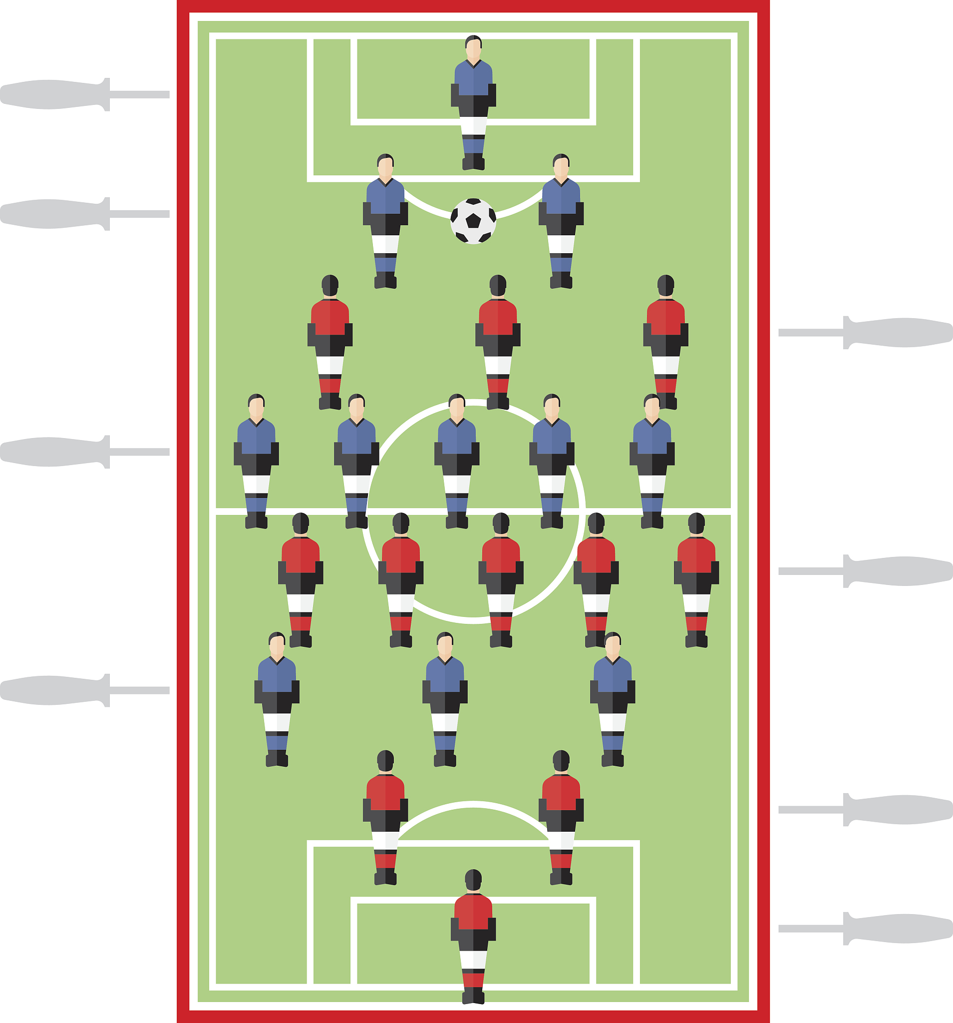 4-3-3阵型：世界最佳足球队战术选择