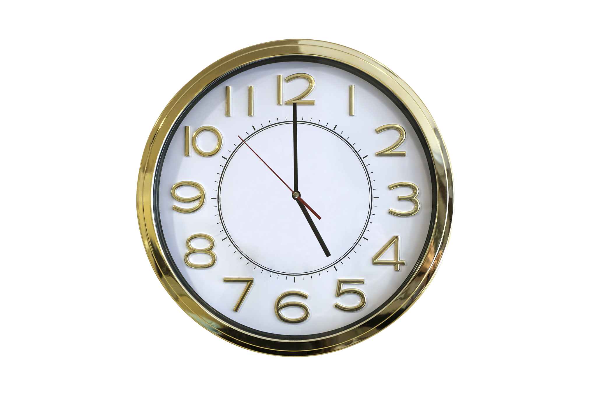 five o'clock - stock image