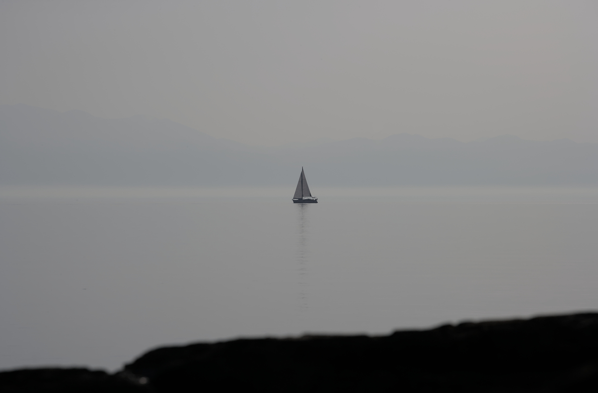 海上帆船