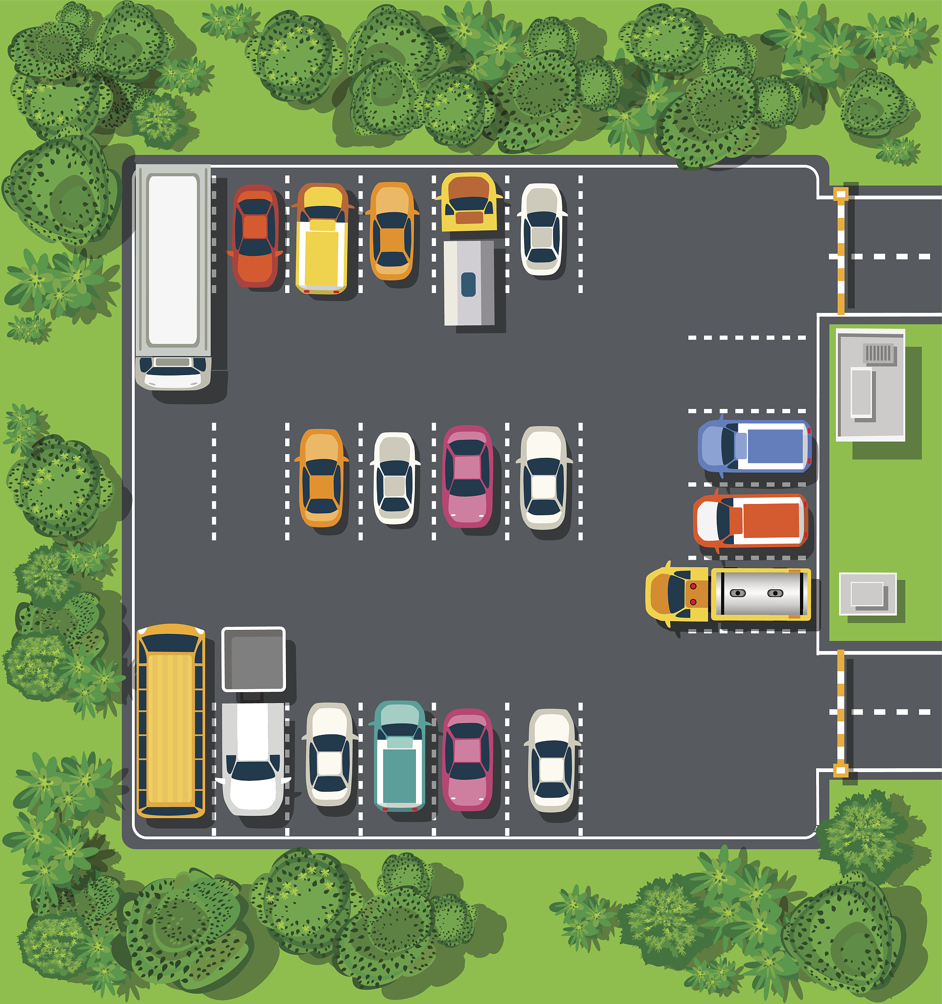 现代硬盘驾驶停车游戏更新：新增场景、车辆、挑战和多人模式