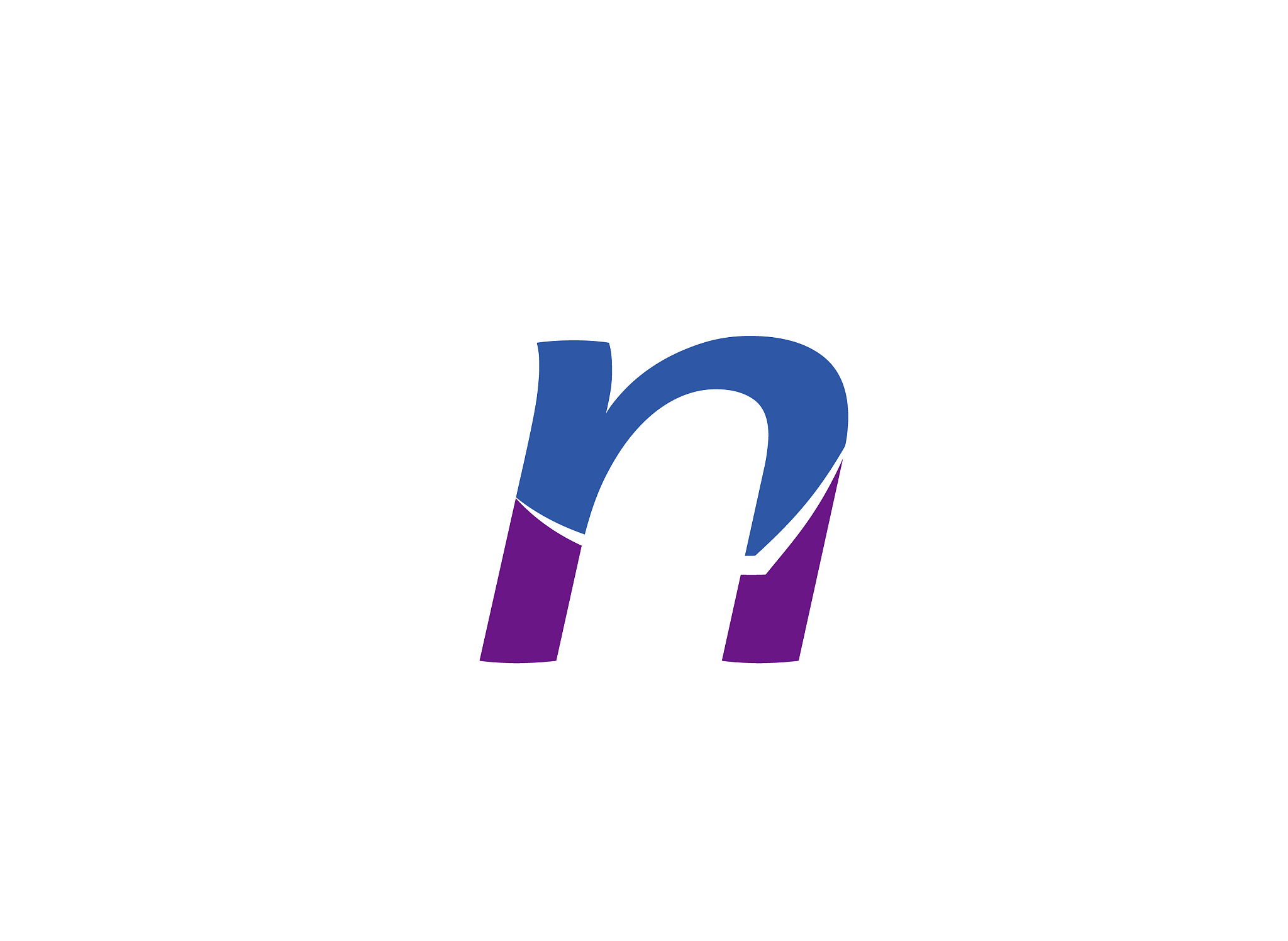 letter n logo icon design template elements