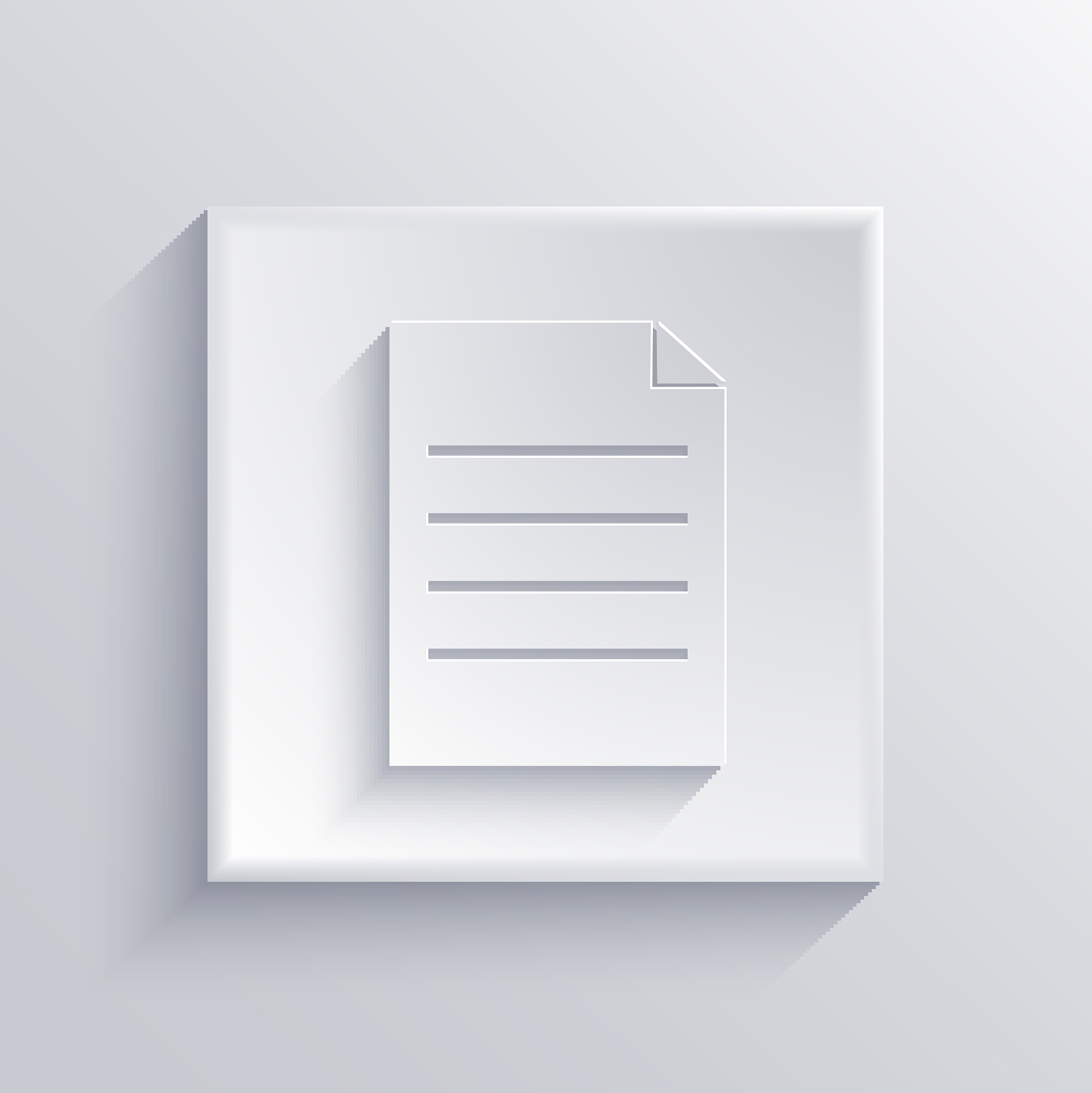light square icon eps 10