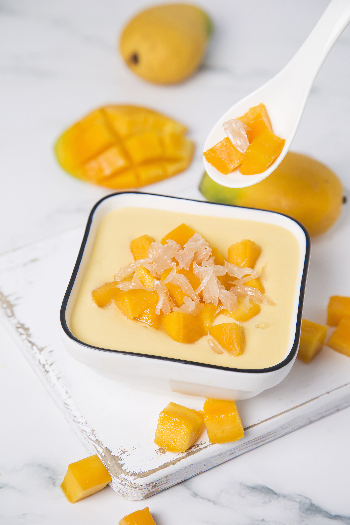 芒果原浆怎么做杨枝甘露