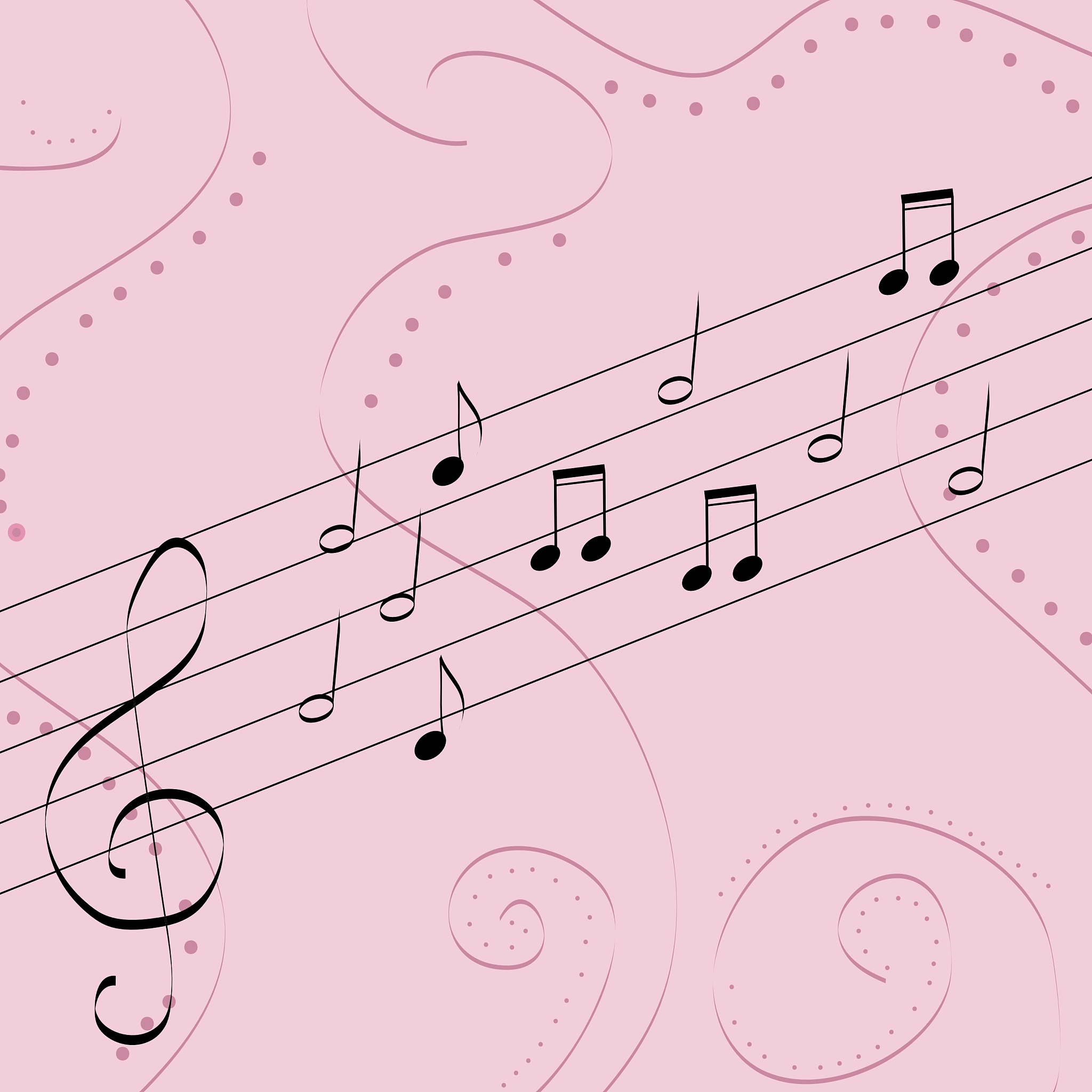music pattern delicate color pattern texture