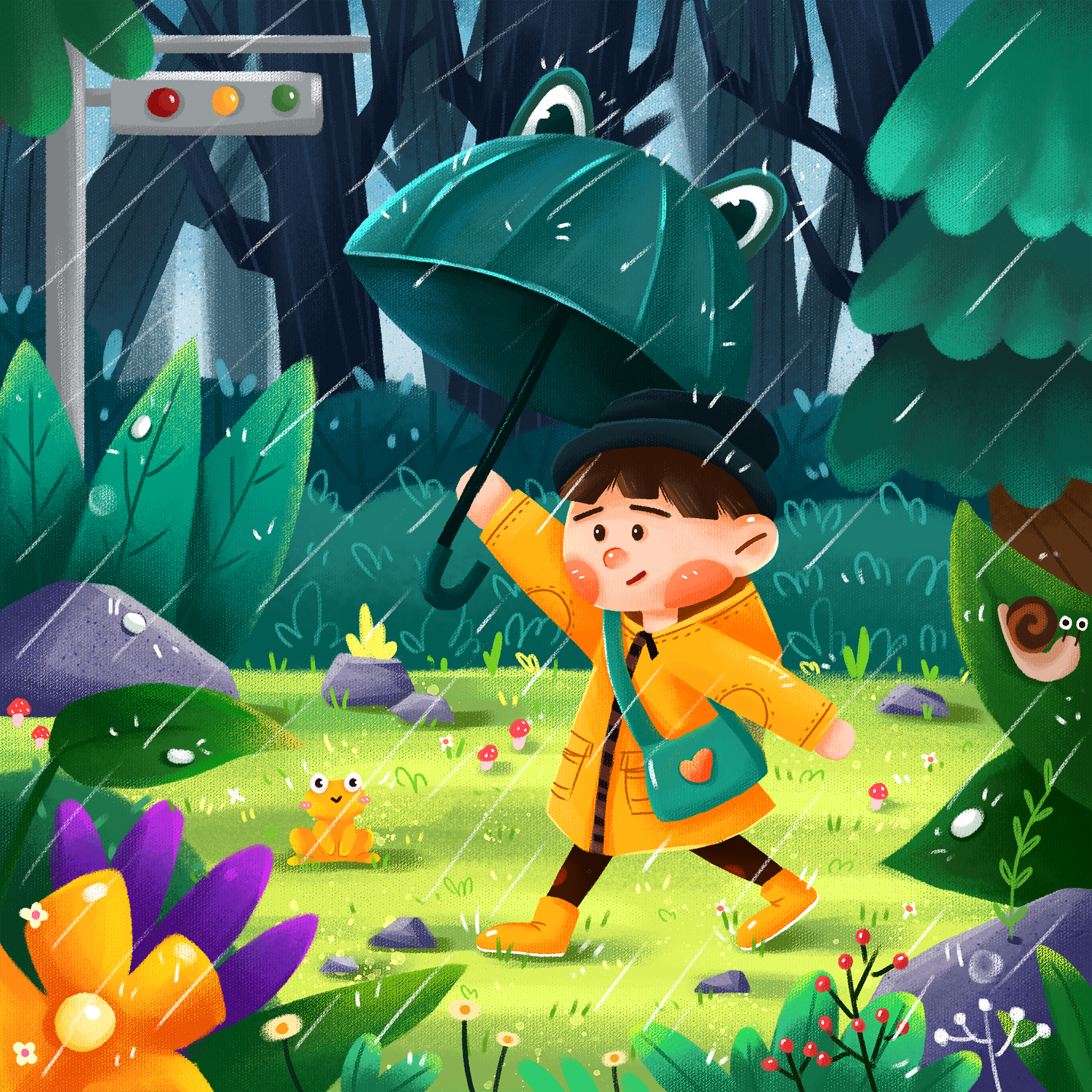 雨天探险：我的快乐发现