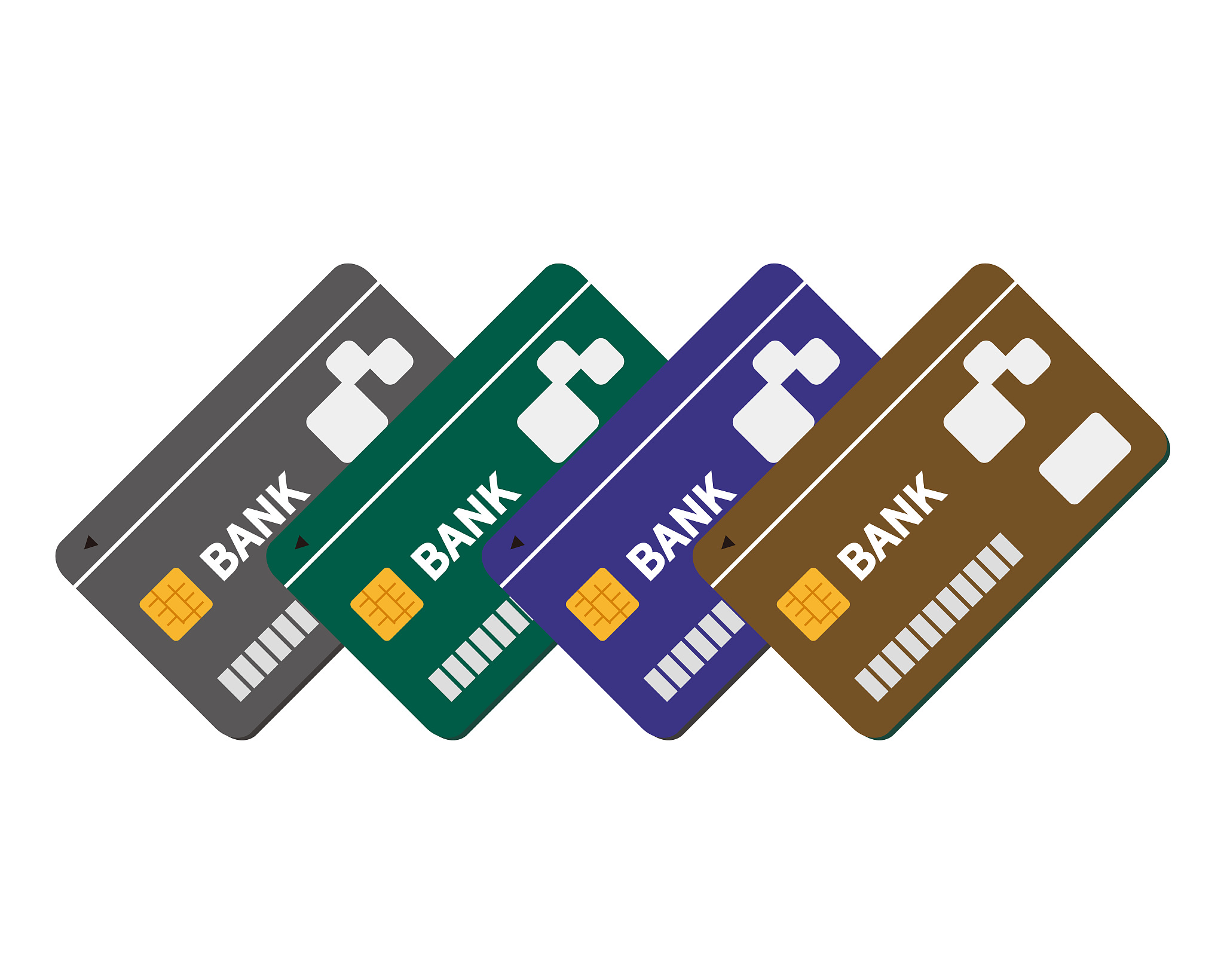 vector credit card. business and finance.