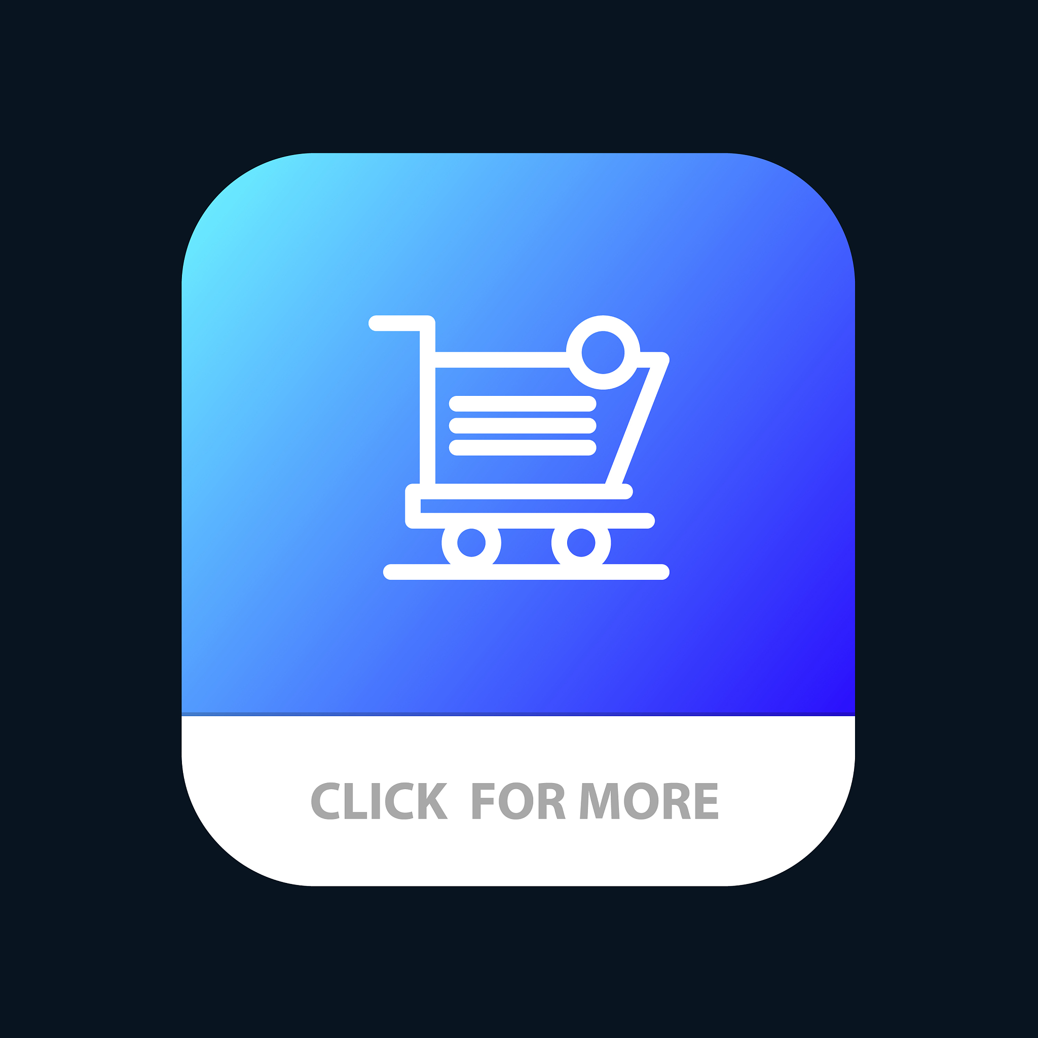 cart shopping shipping item store mobile app
