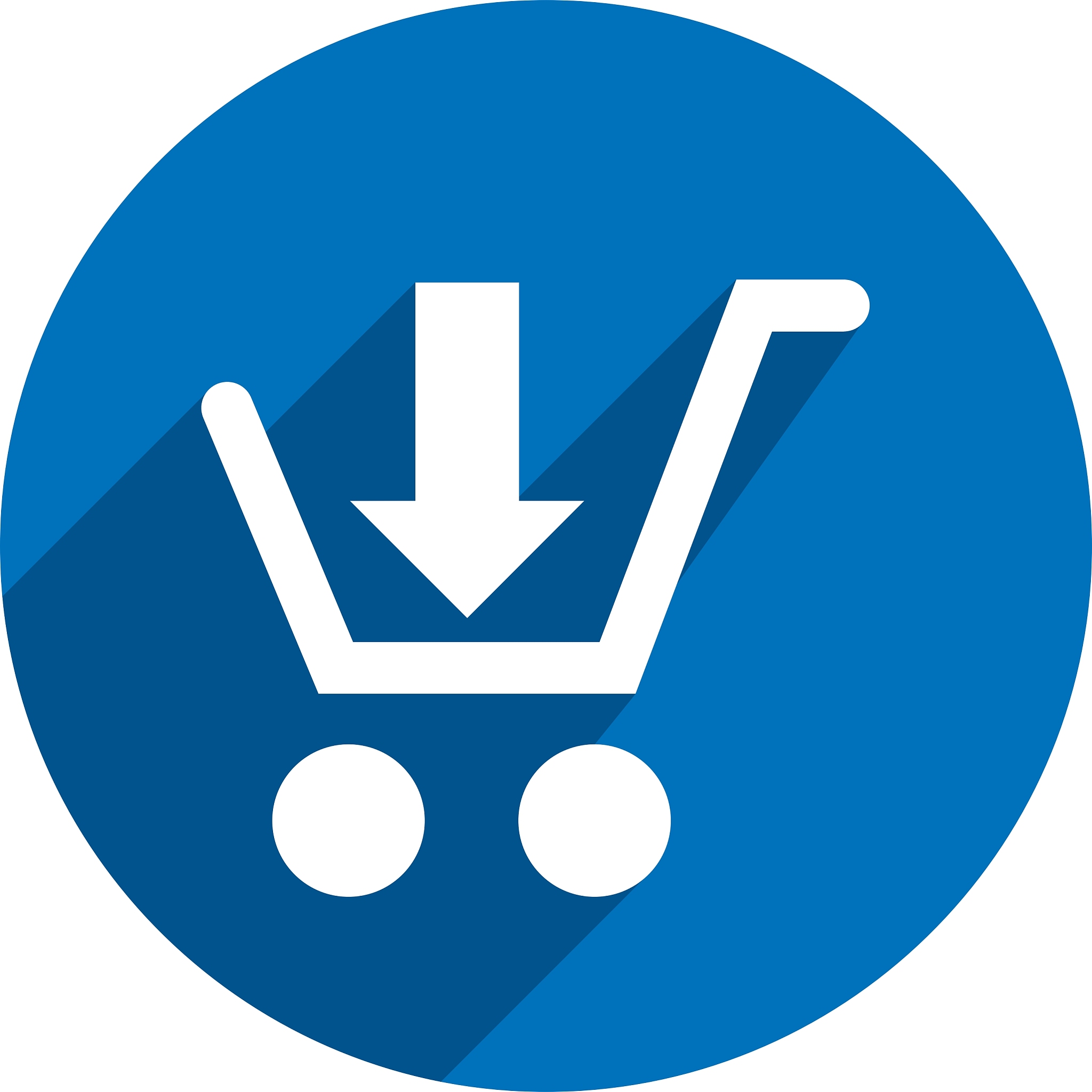 cart icon isolated
