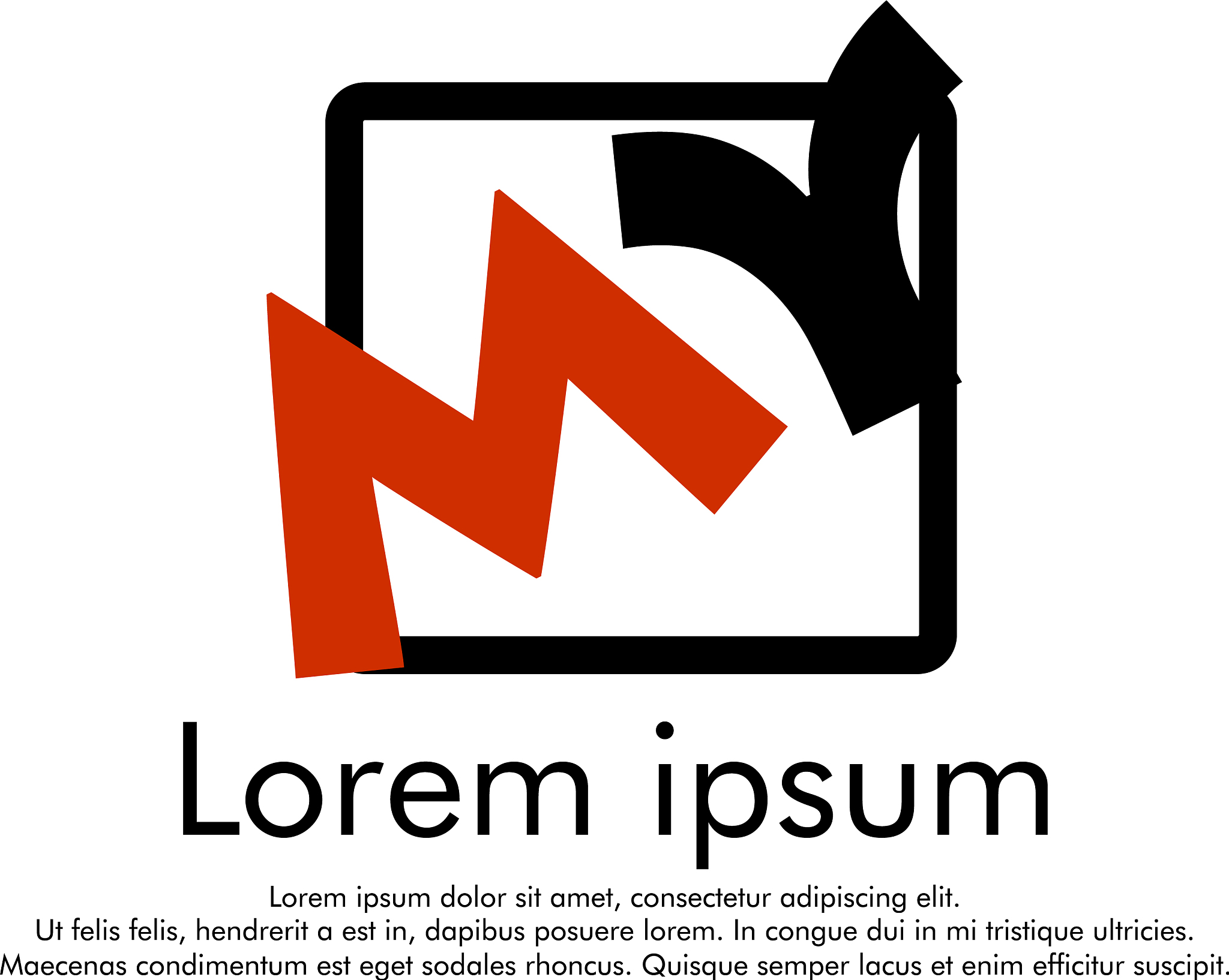 m y my initial abstract logo concept