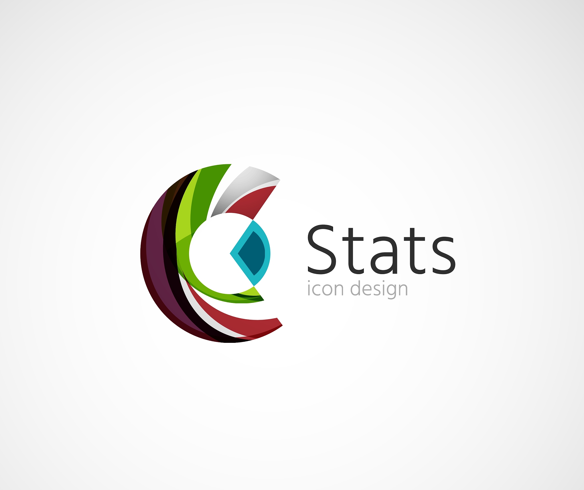 statistics company logo design