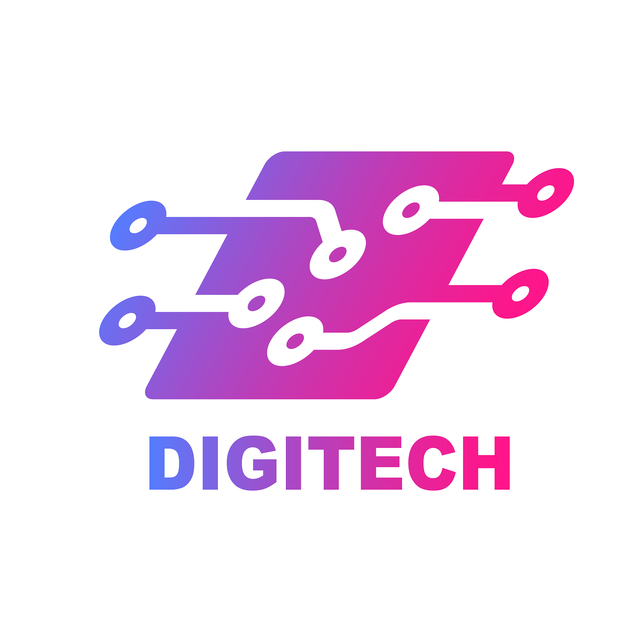 technology logo computer and data related