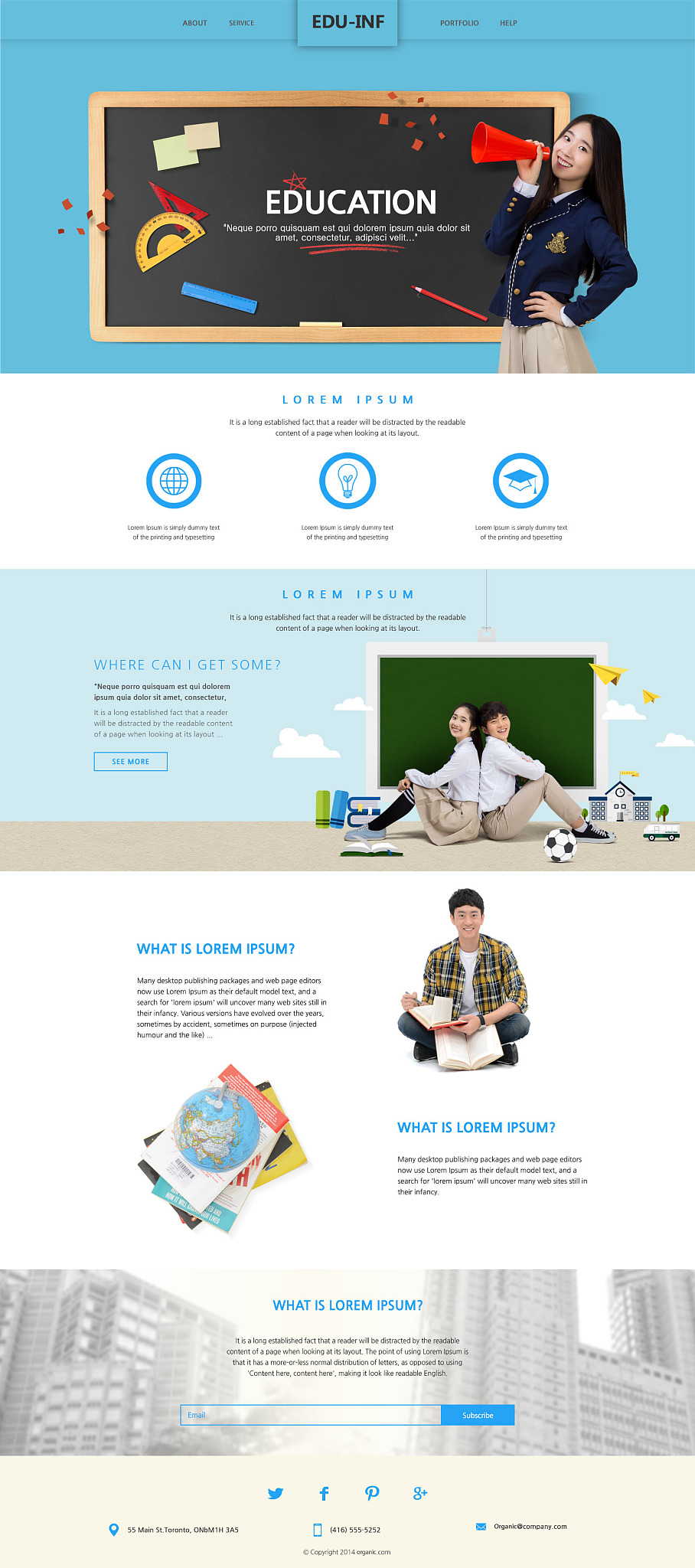 web template