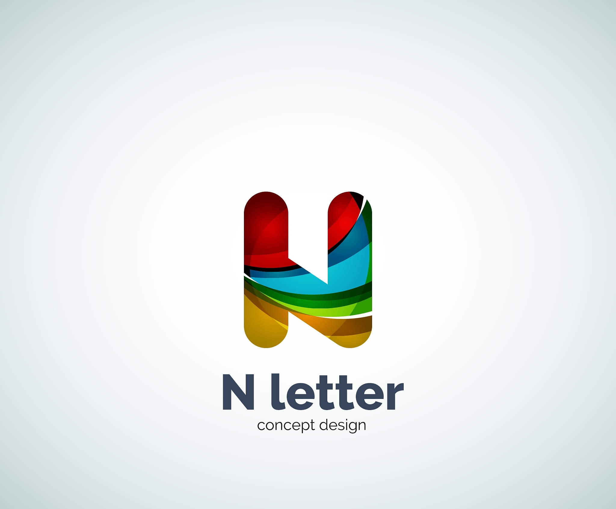 letter n logo