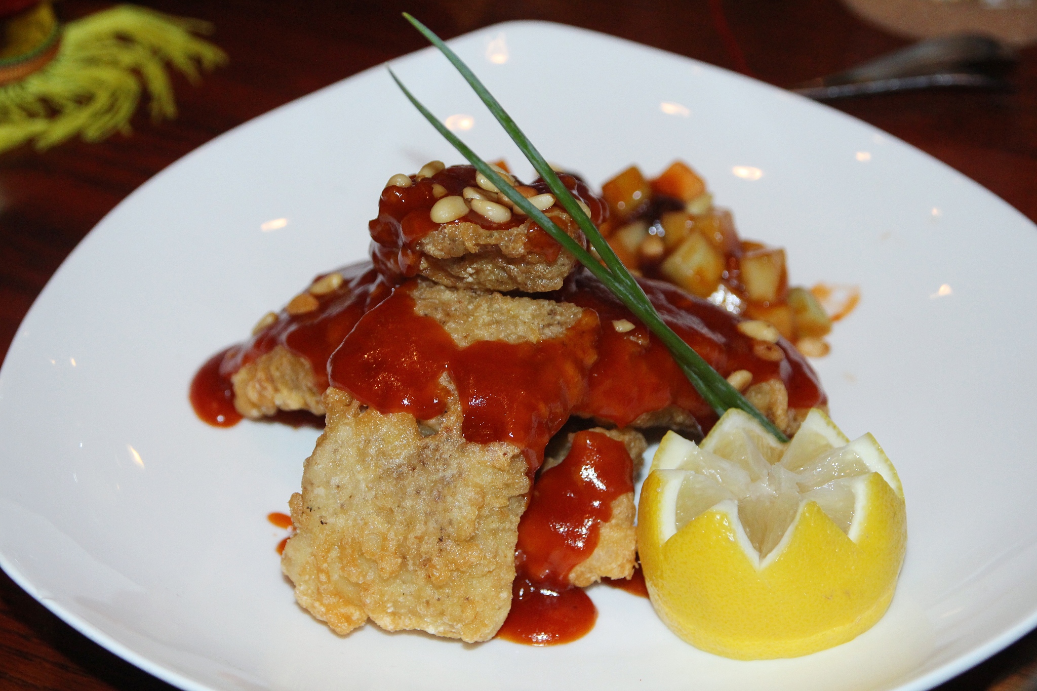 fish fillet dish