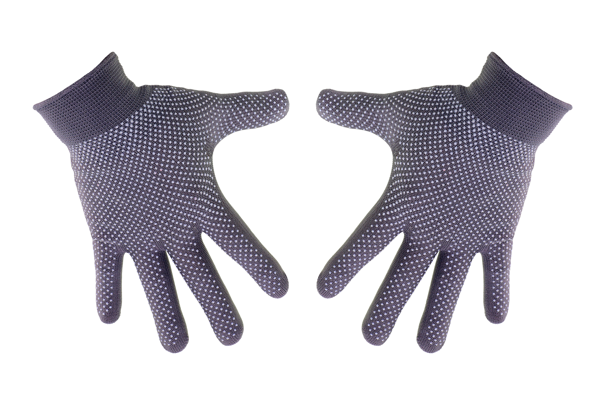 work gloves is point the finger symbol isolate on white.