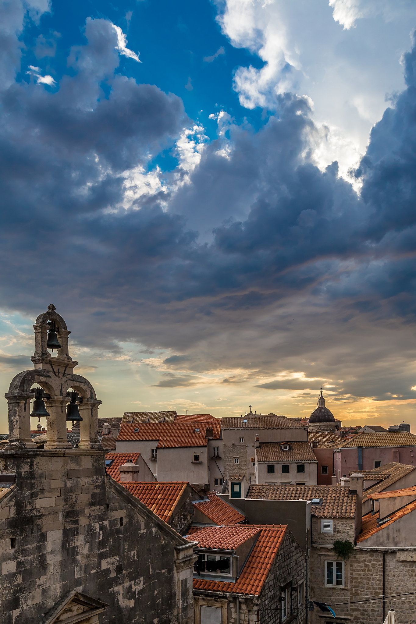 view of dubrovnik in summer, croatia