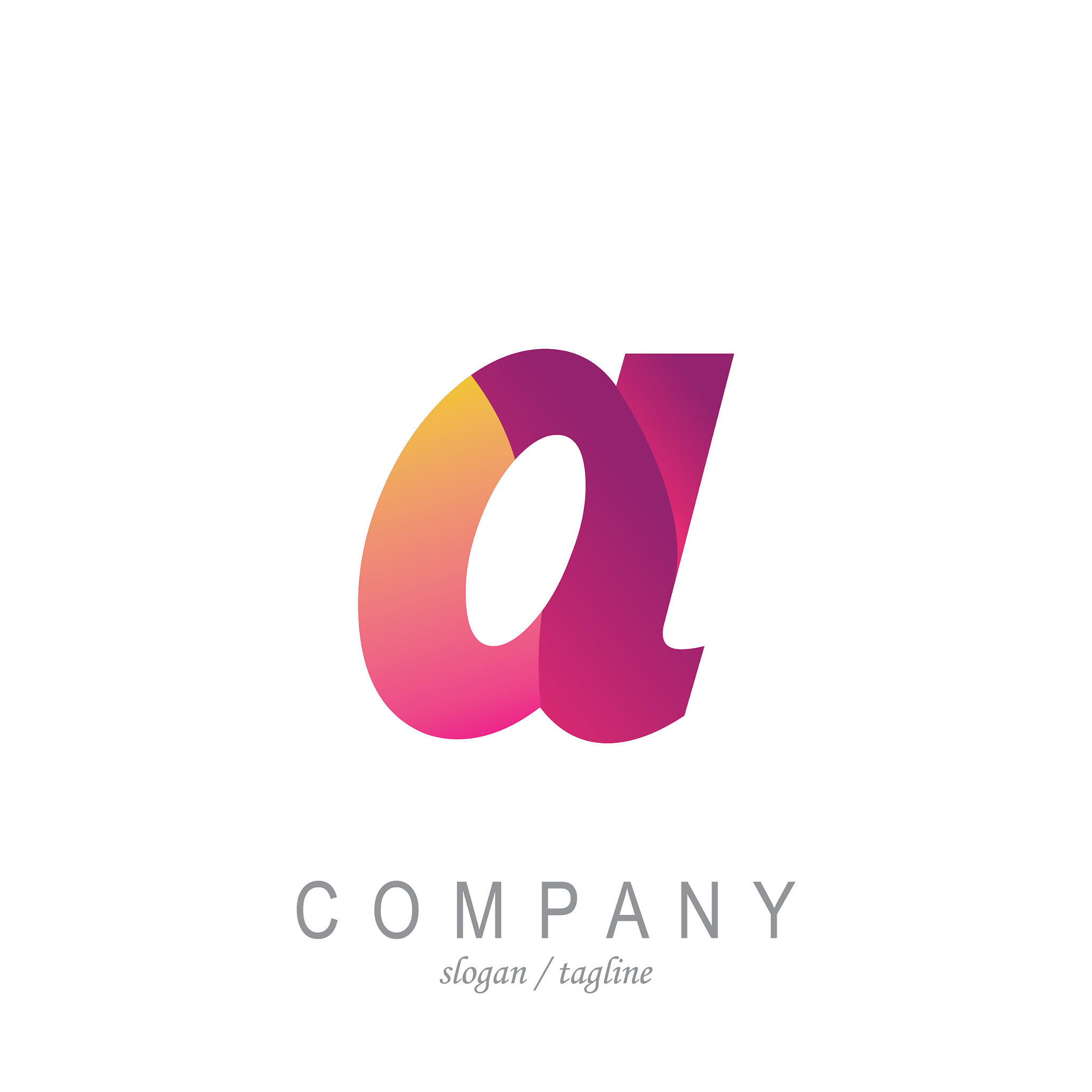 letter symbol icon design template