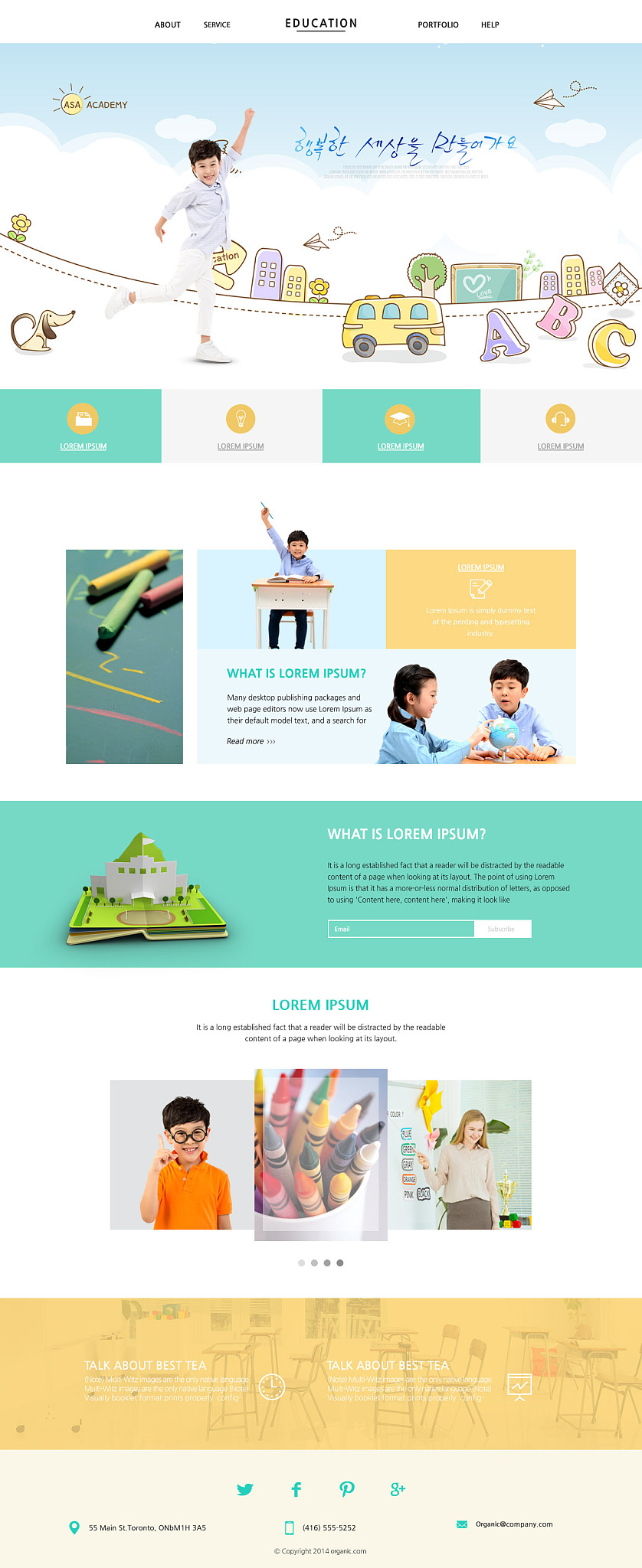 web template