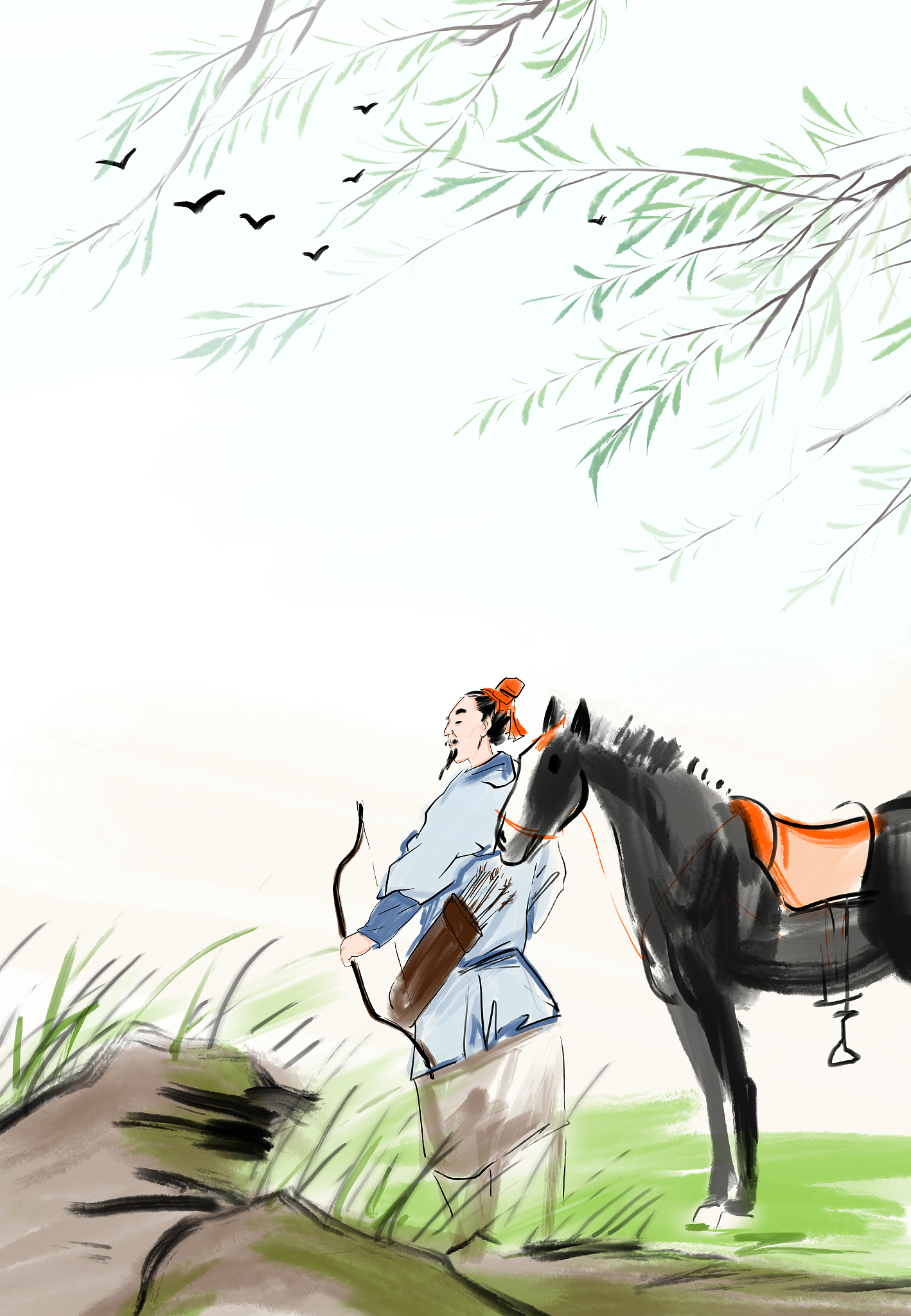 便饮东风齐揽月春不许再回头