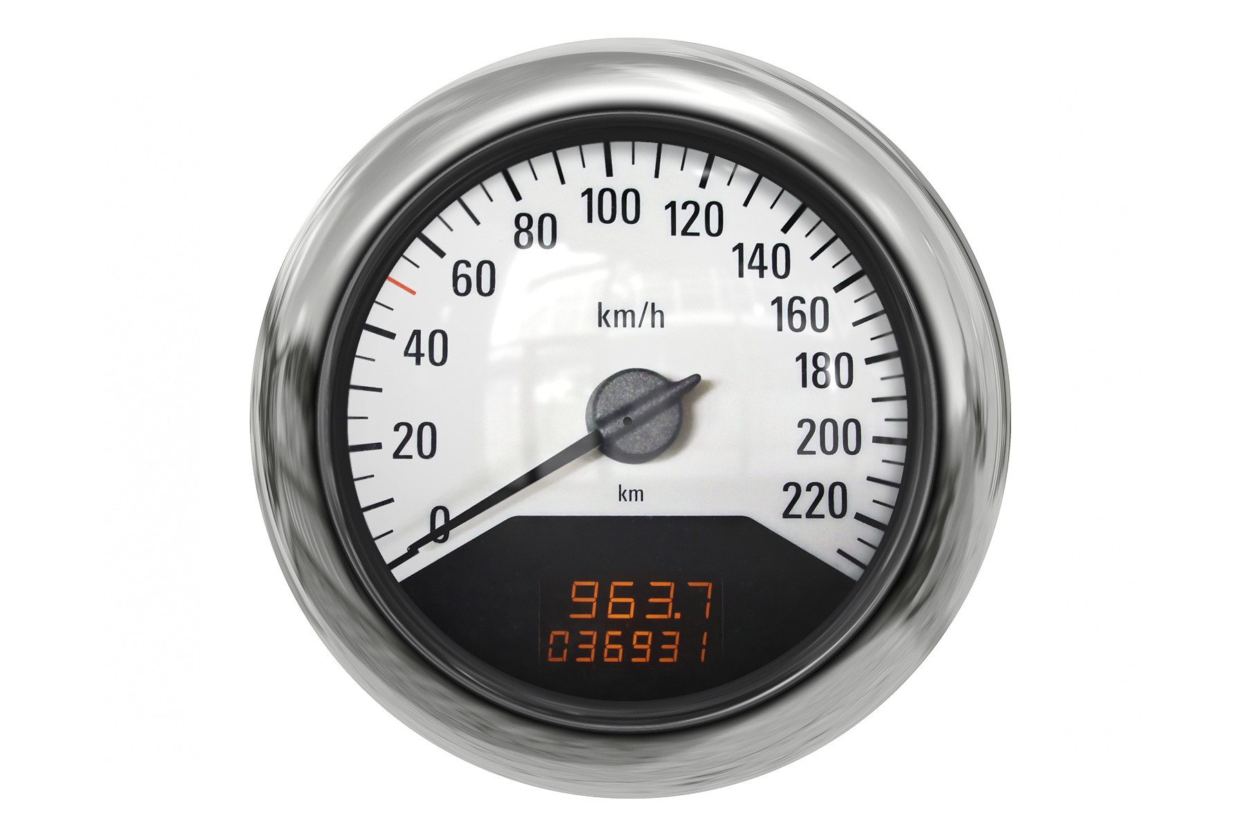 chrome sport speedometer