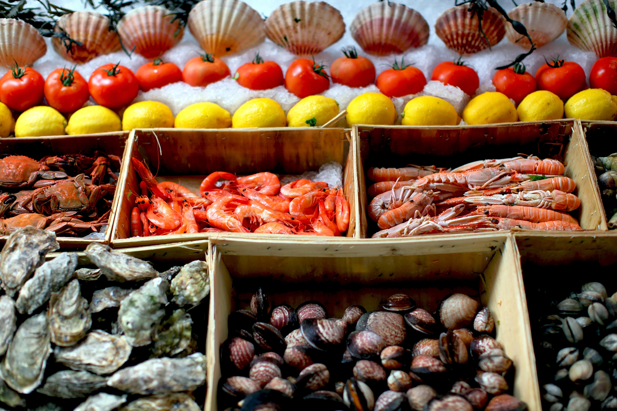 seafood stall