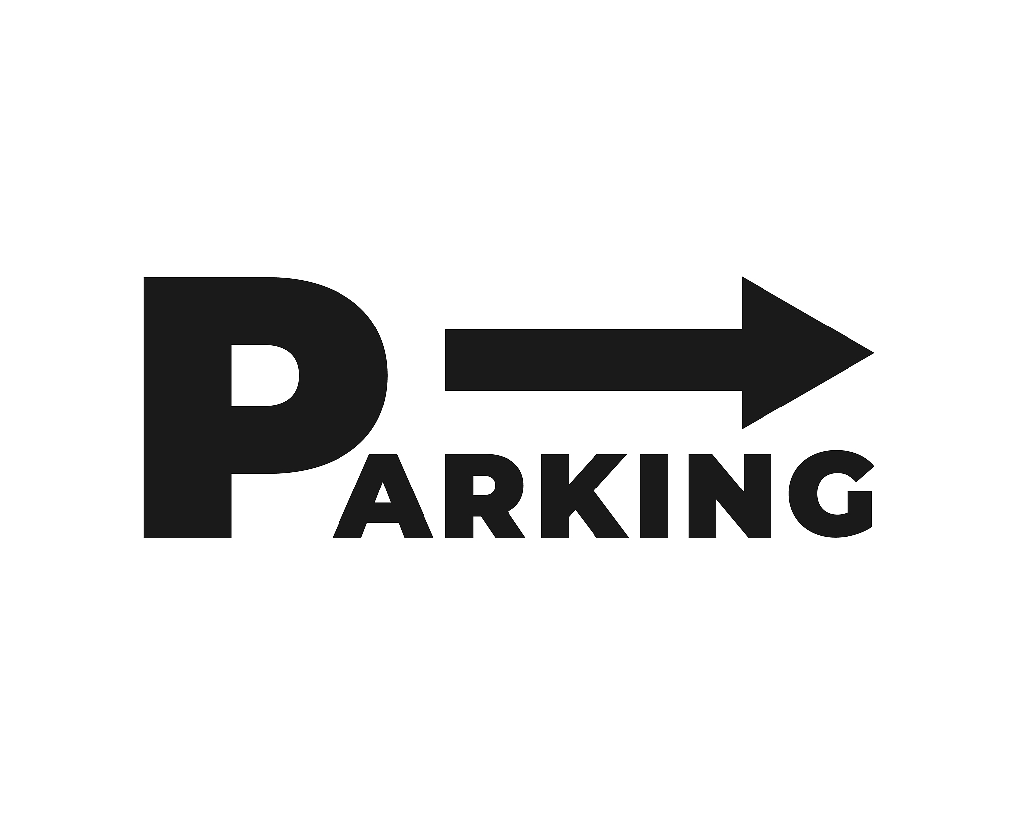 parking icon vector. simple flat symbol. illustration pictogram 
