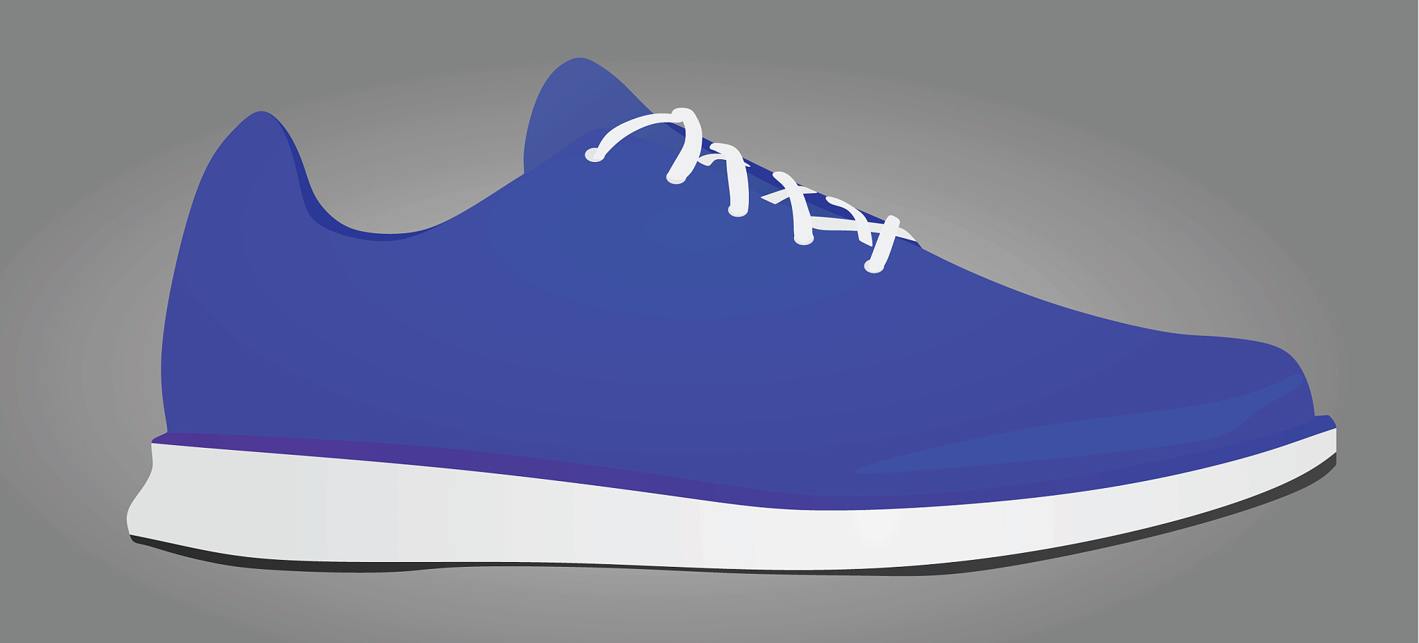 blue sneaker