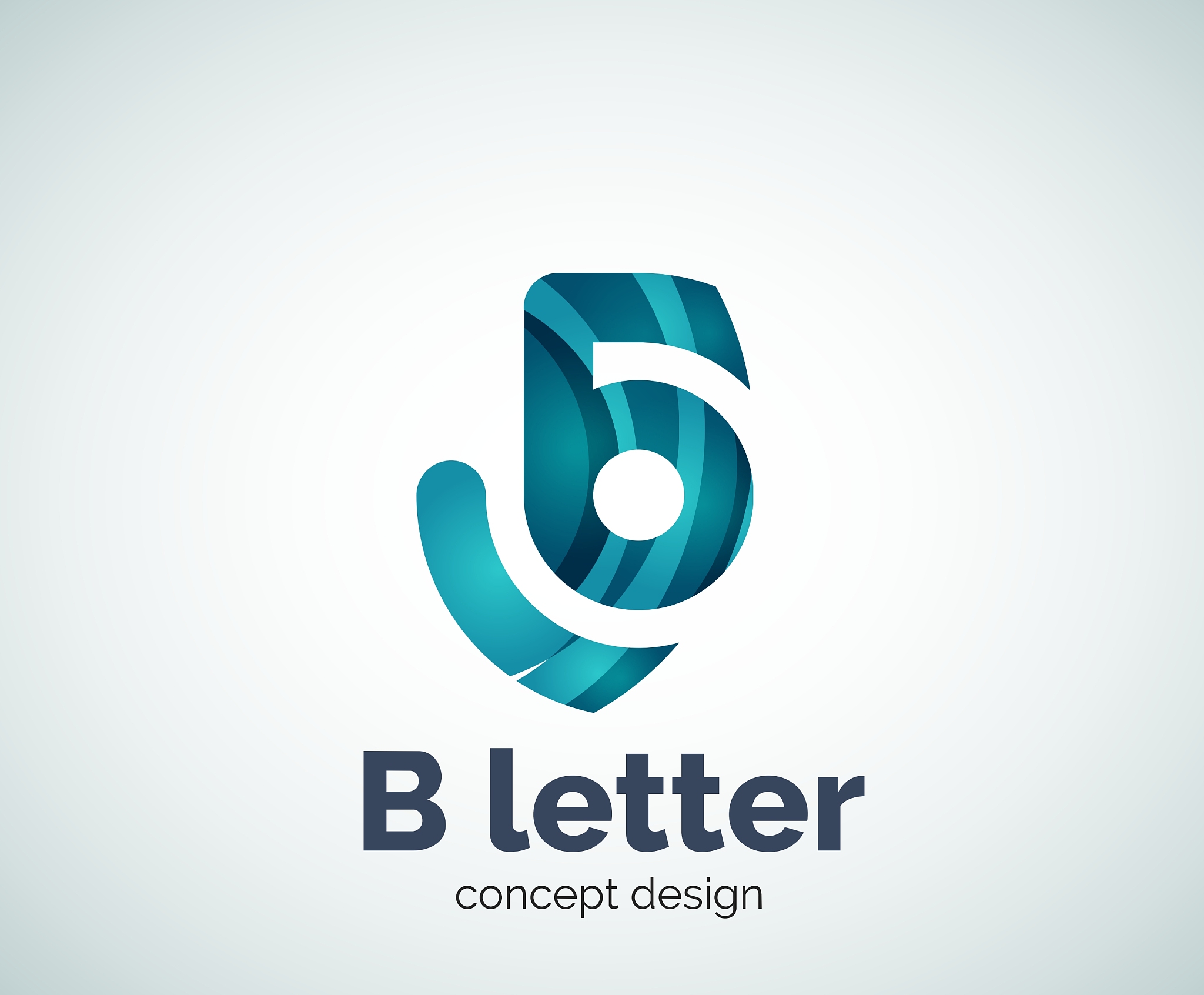 letter concept logo template