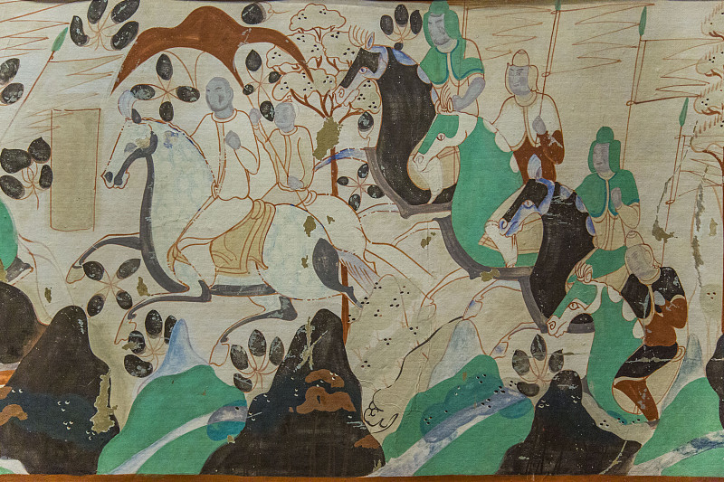 玉水寨壁画起源之谜：唐朝丝路影响还是原始信仰？