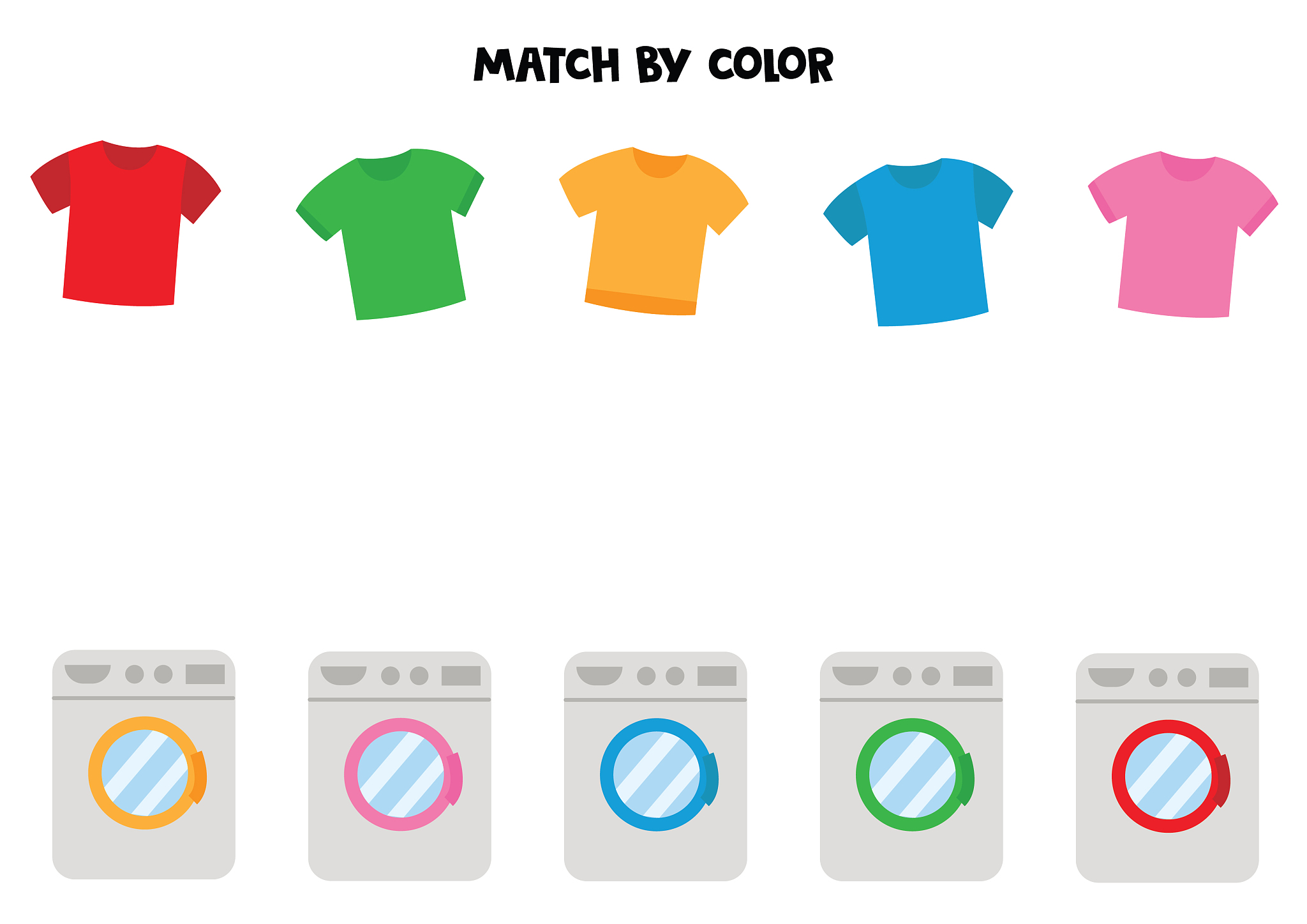 列出简单的关于颜色的英语对话