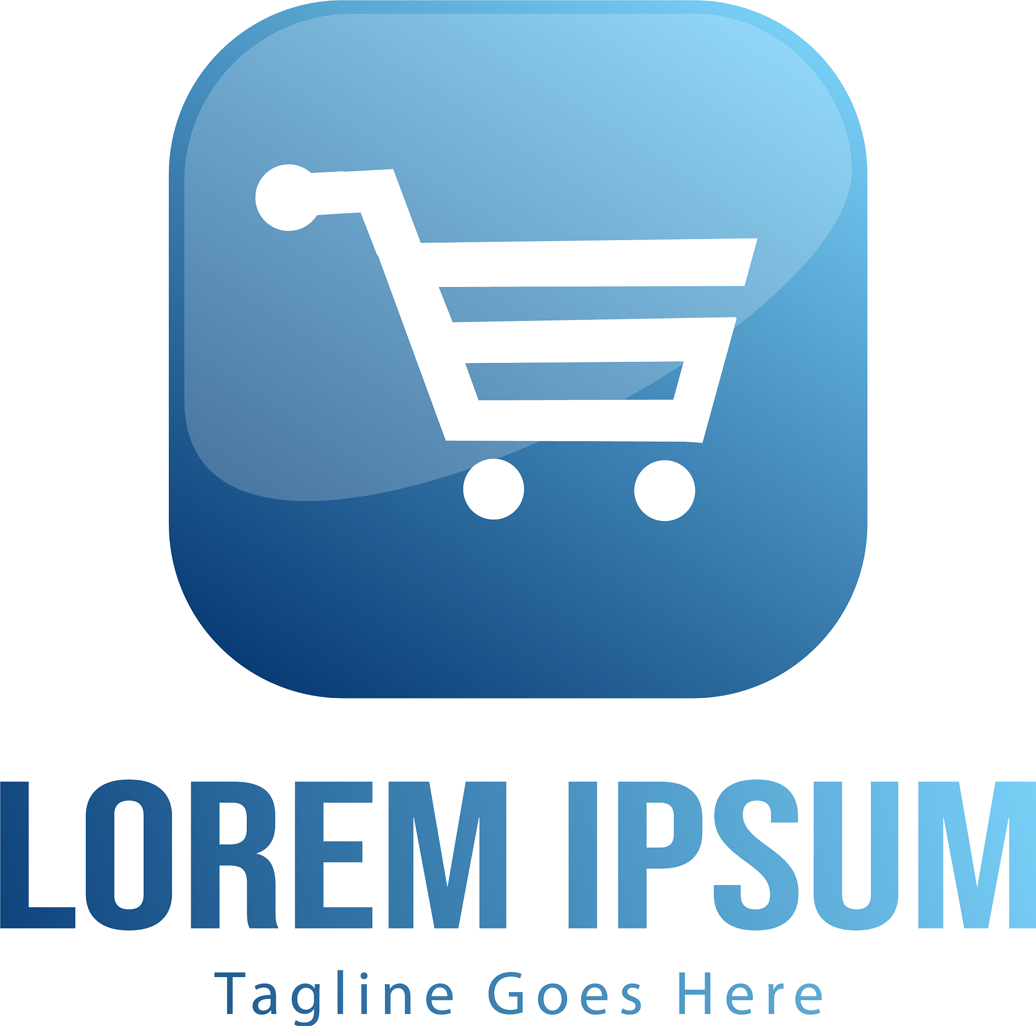 shopping logo template design shopping logo with