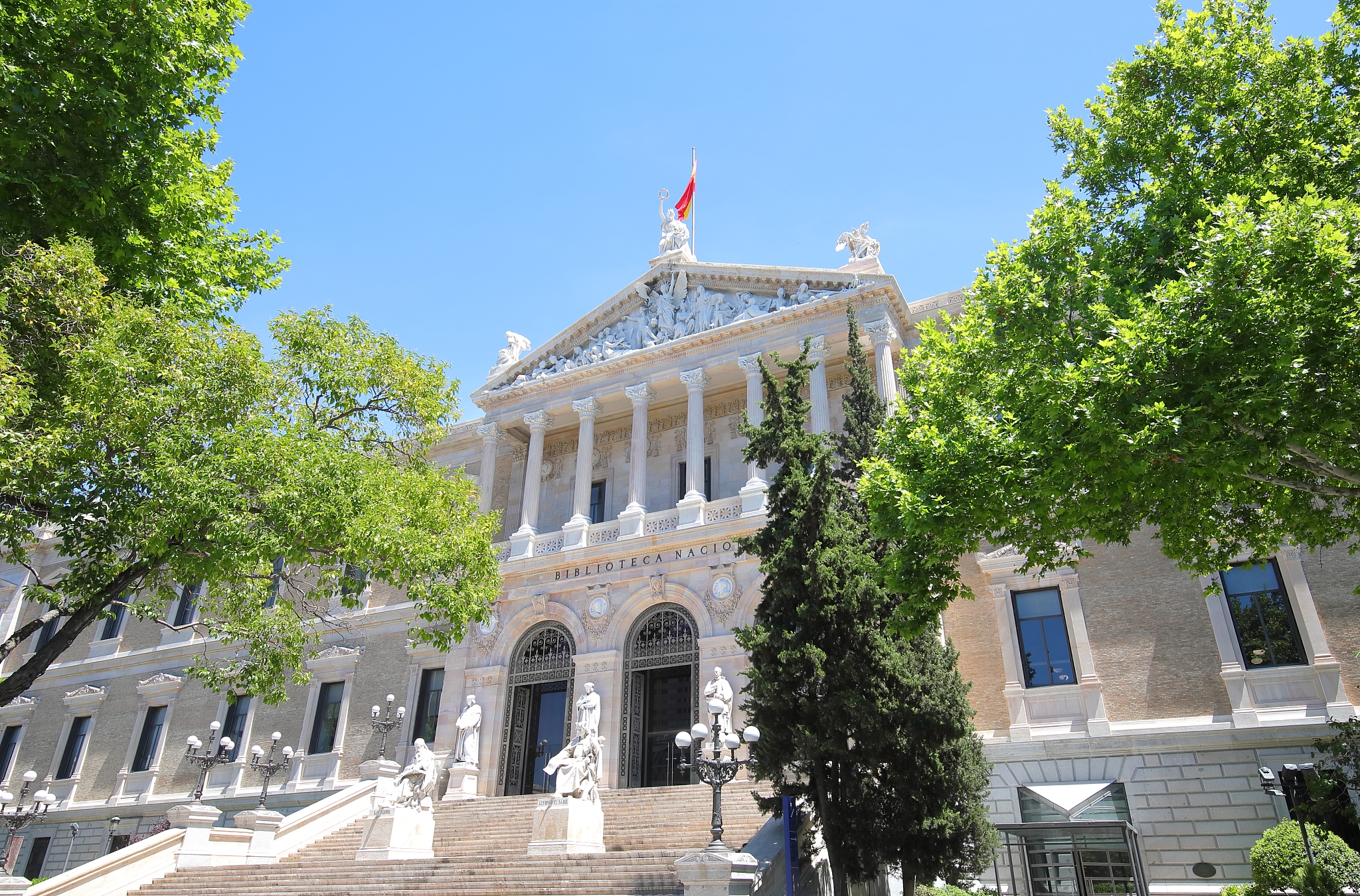 national library in madrid spain