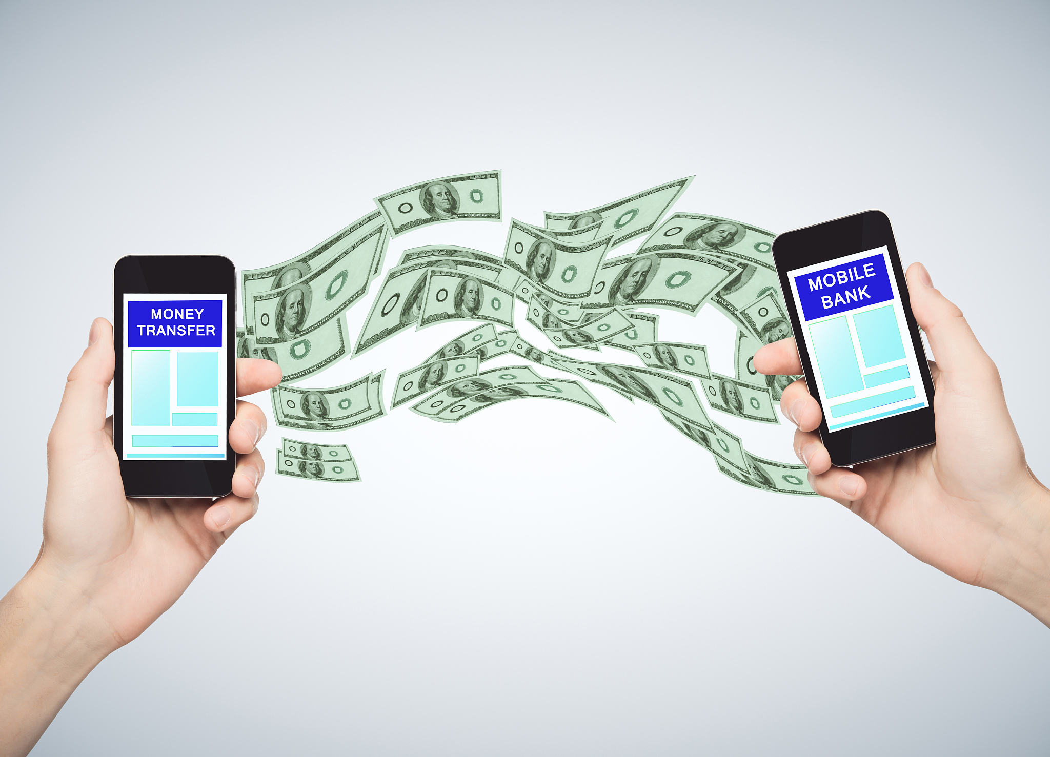mobile bank concept