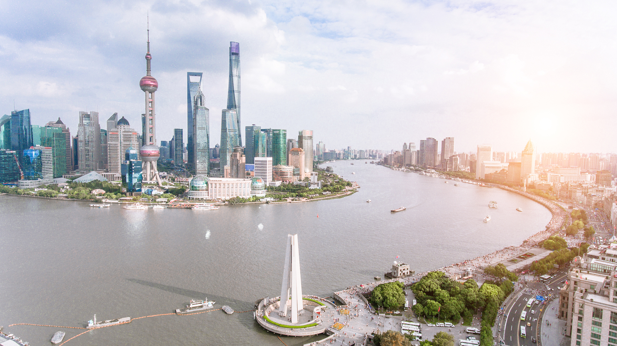shanghai skyline