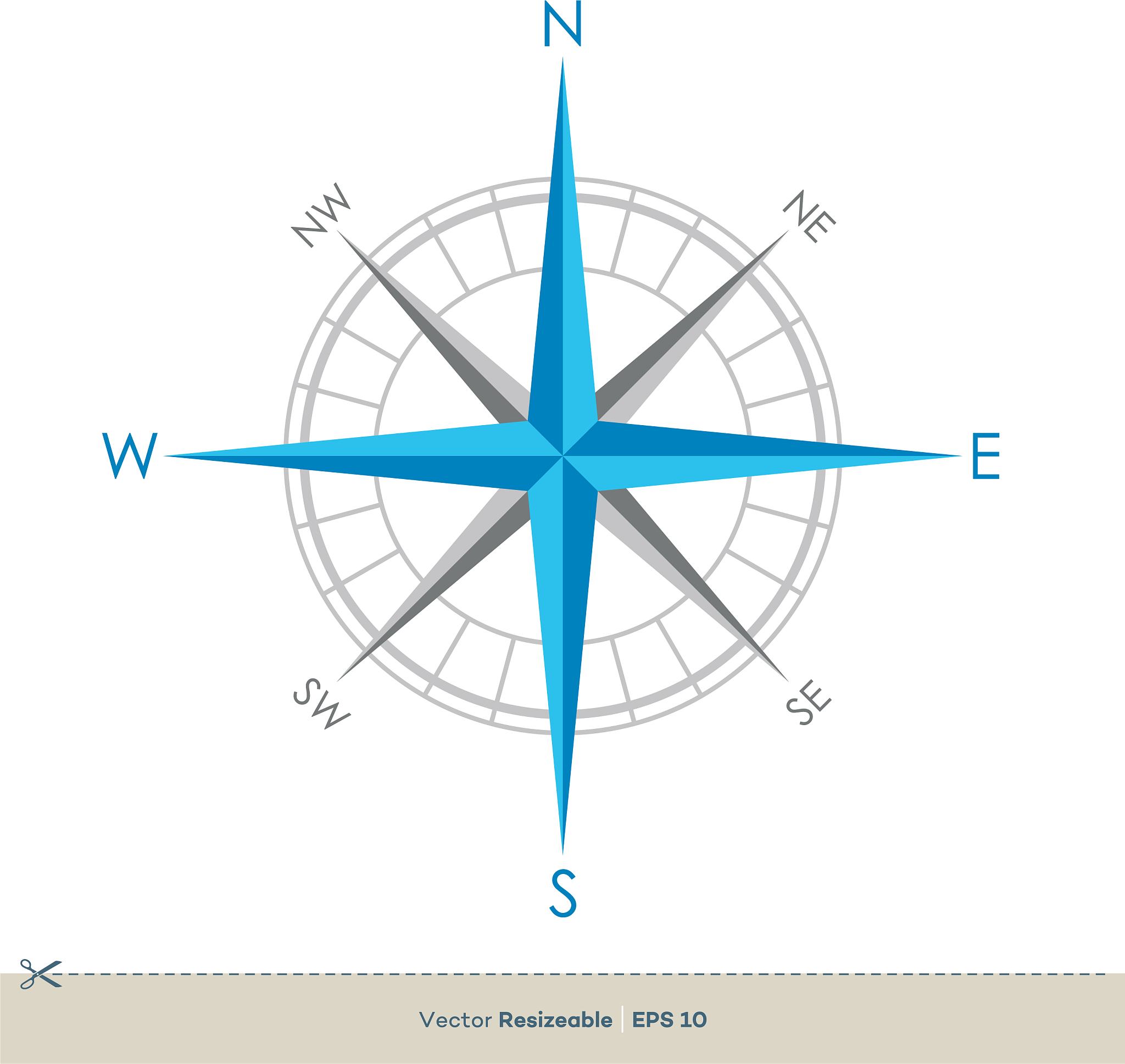 地图上的北向箭头：annotation_north_arrow 解释