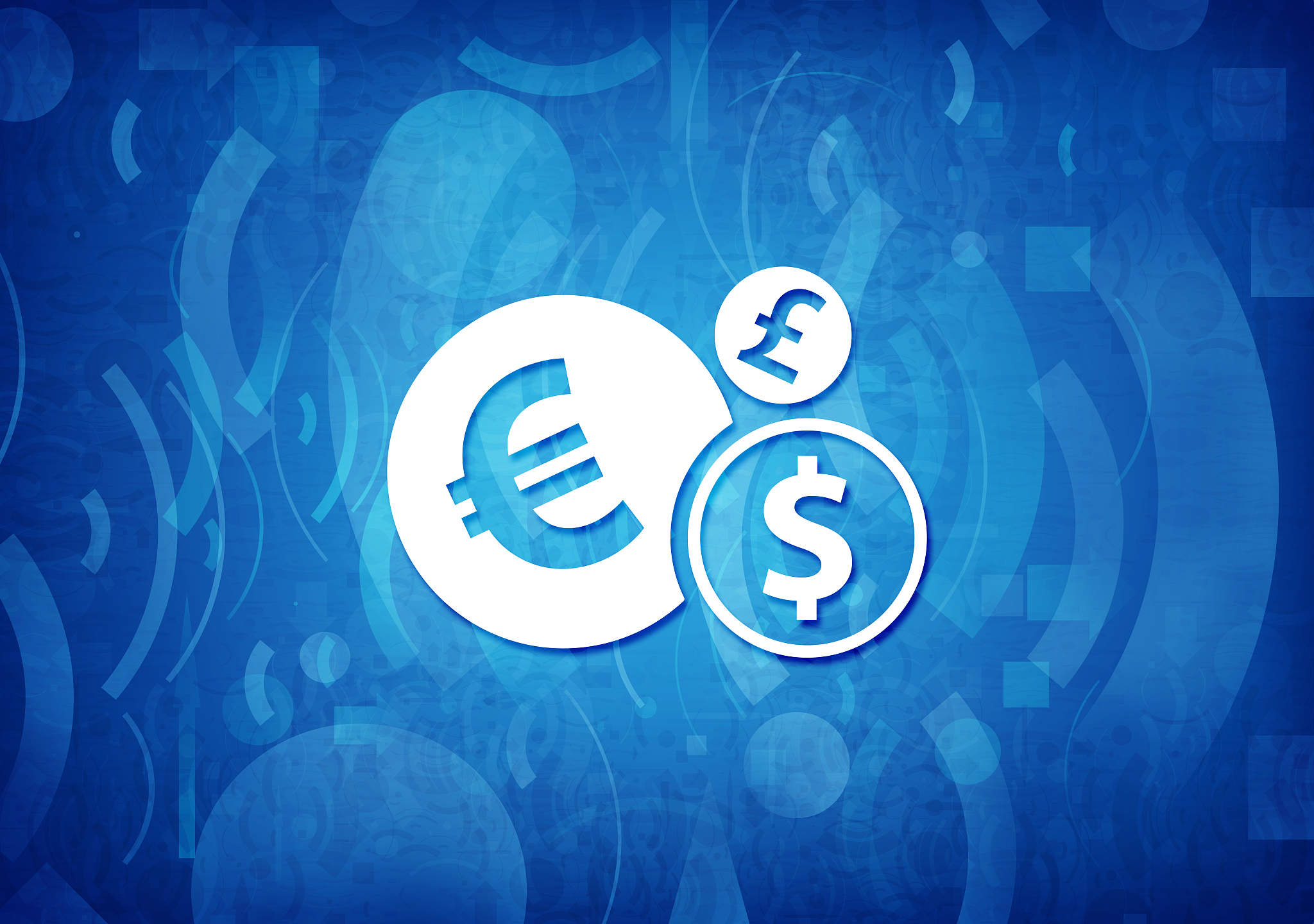 finances icon cyan blue background