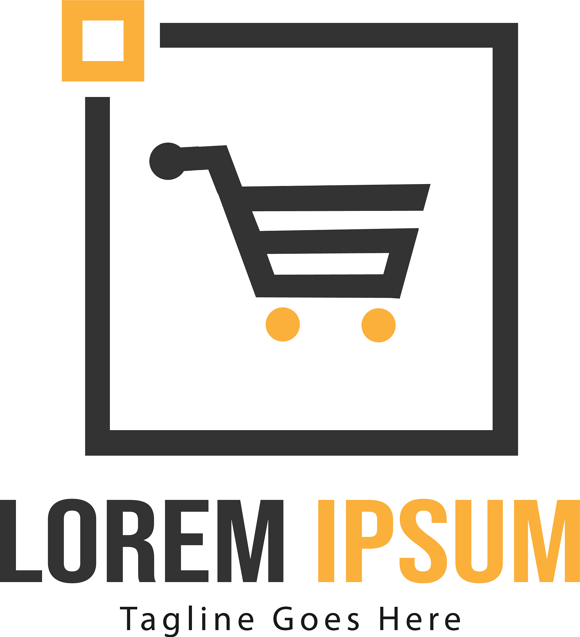 shopping logo template design shopping logo with