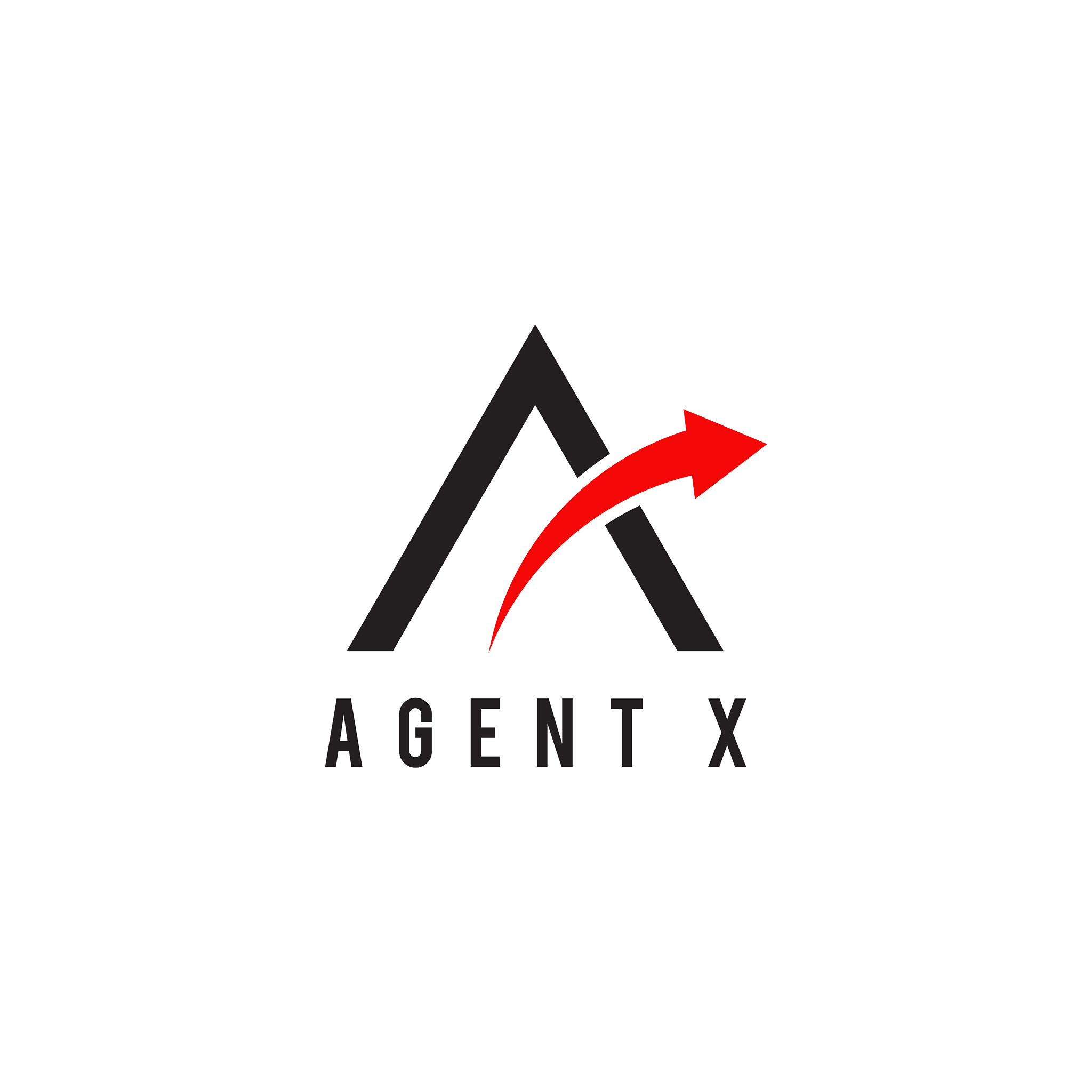 a letter initial icon logo design template
