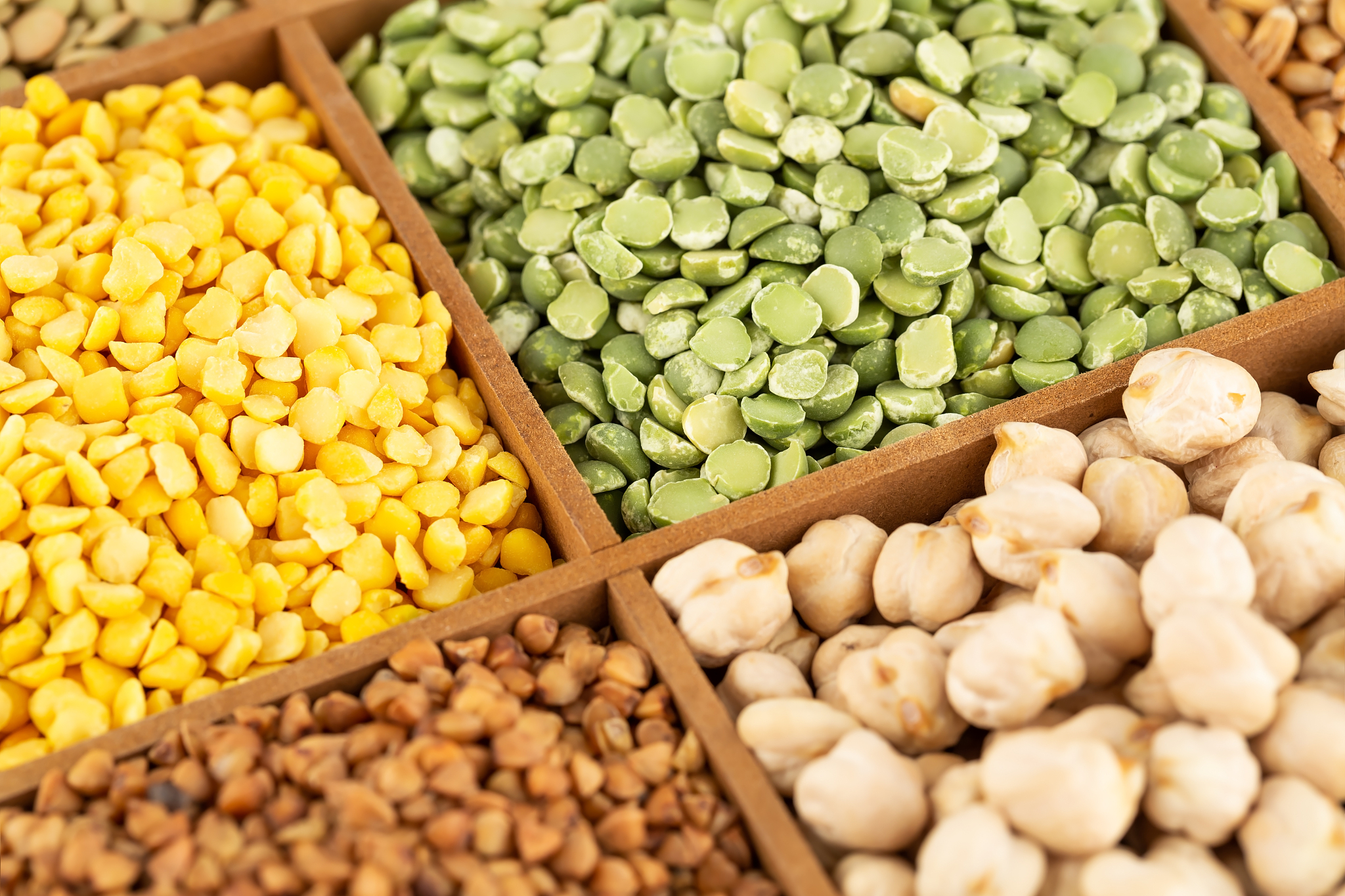 the collection of different groats