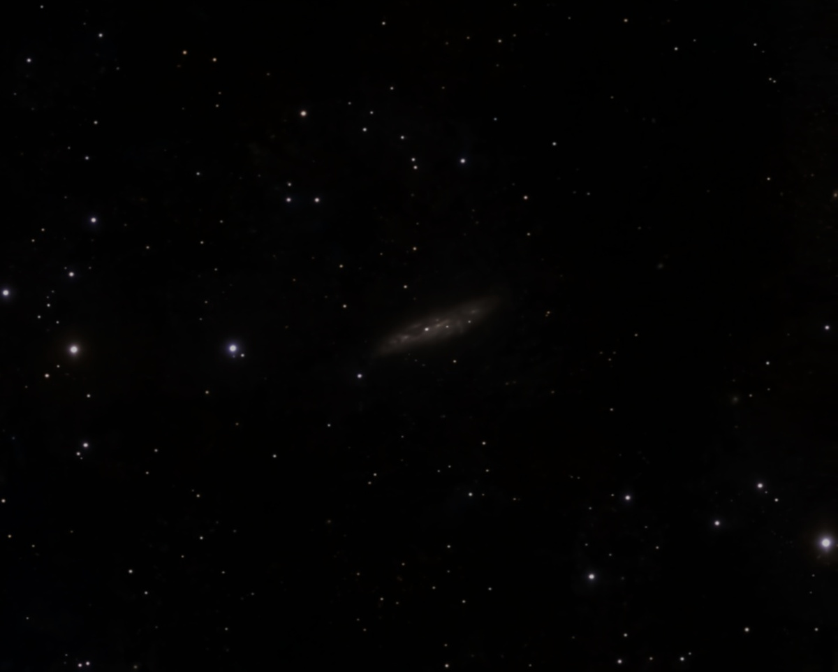 m108 边缘螺旋星系 仰望星空天体摄影