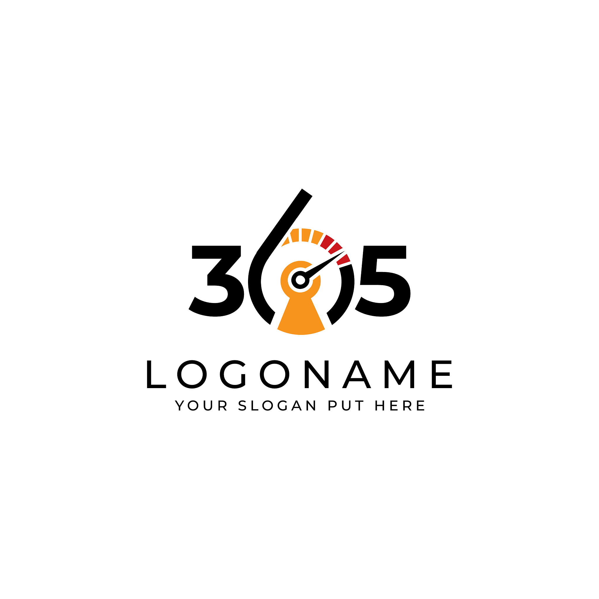 security 365 logoidentity design template
