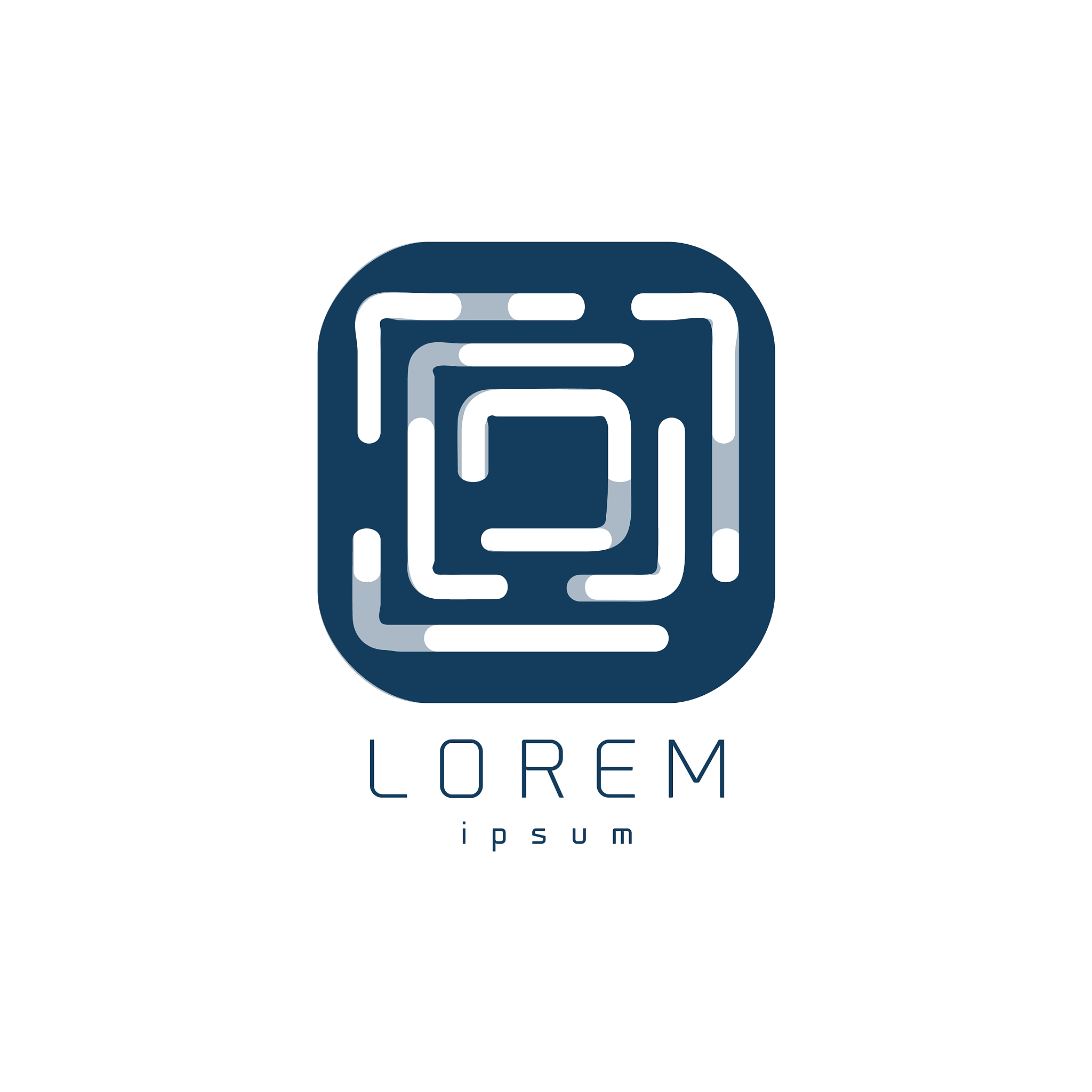 design geometric logo for company