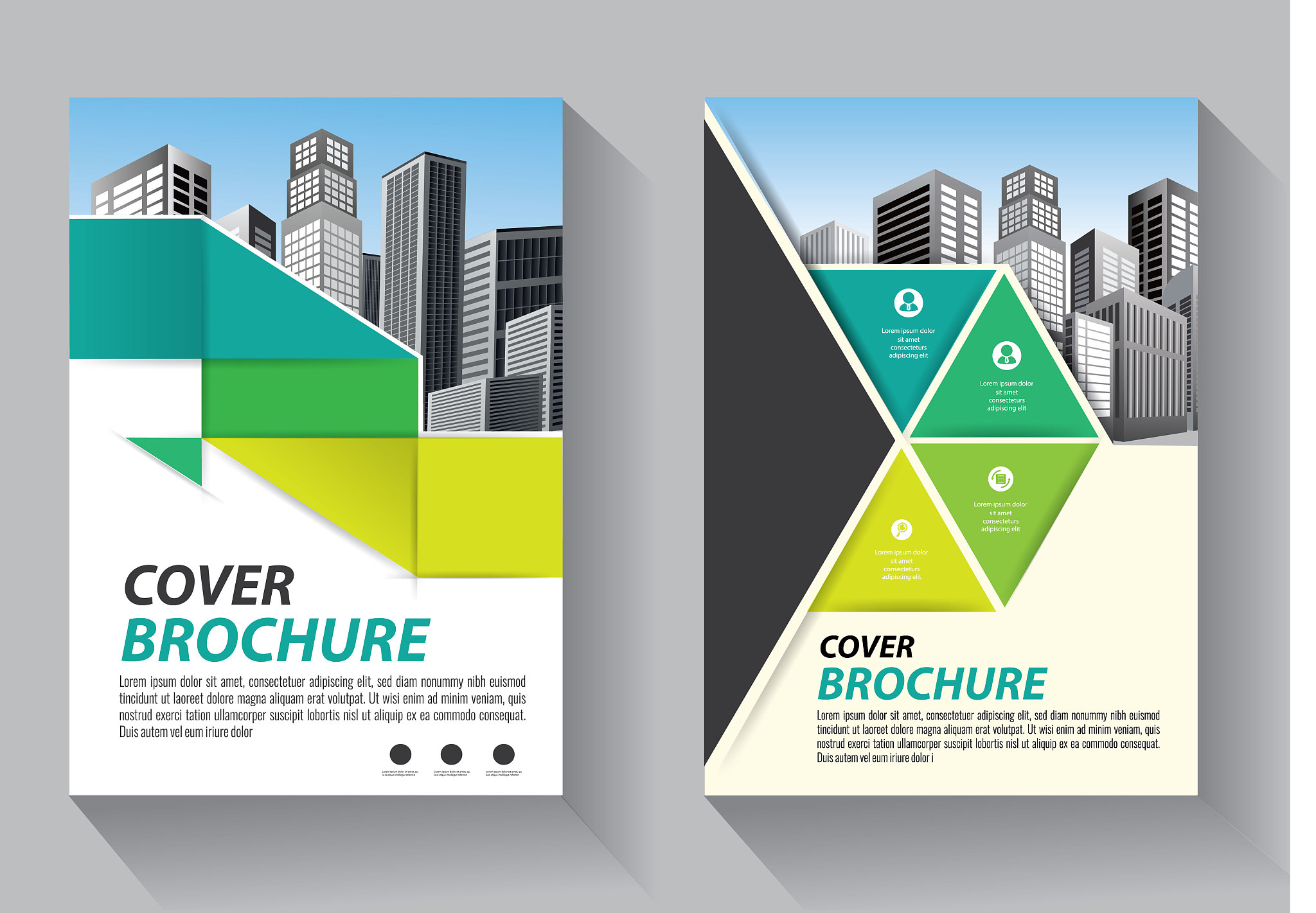 business abstract vector template. brochure design, cover modern