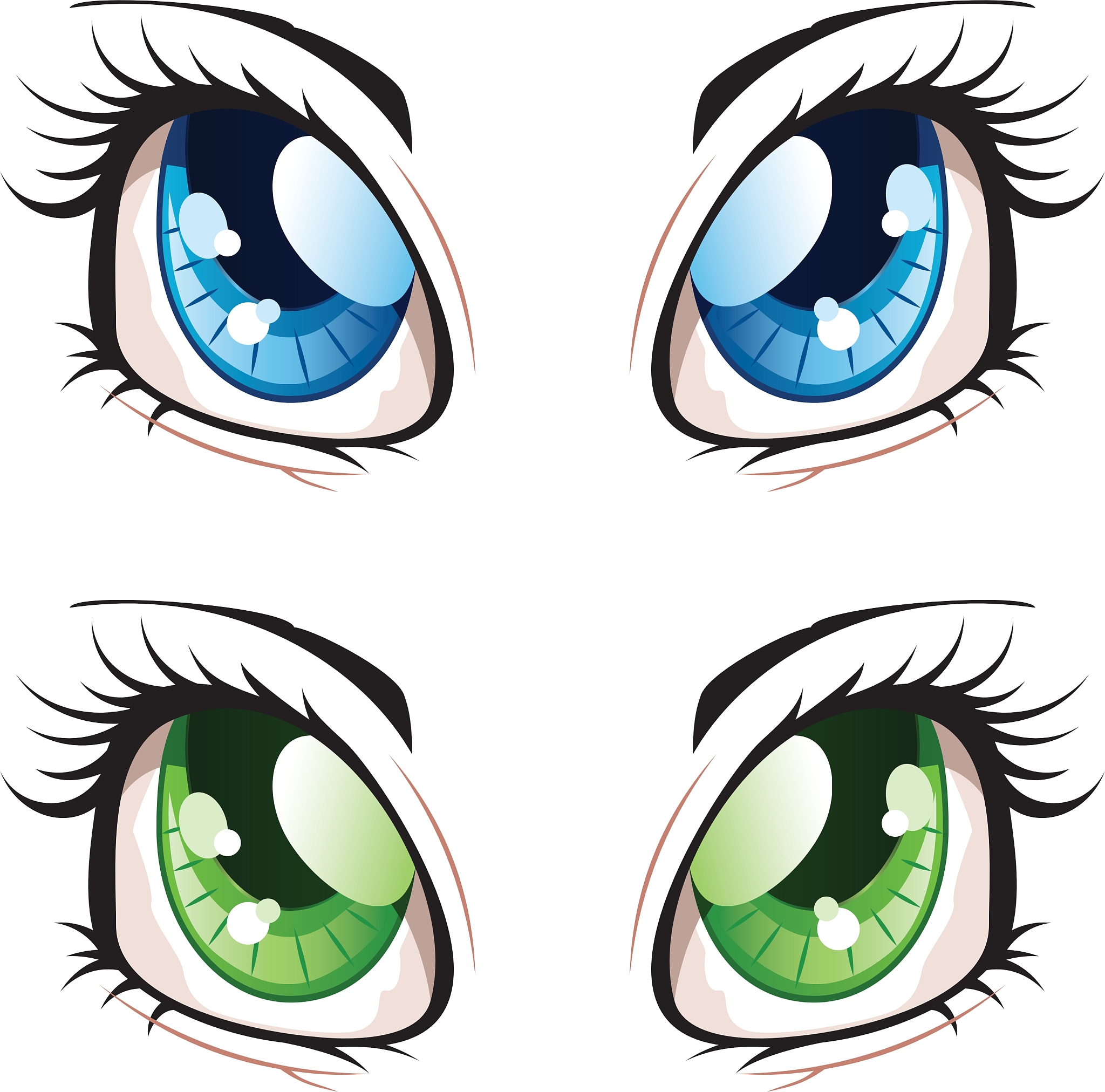 anime style eyes2