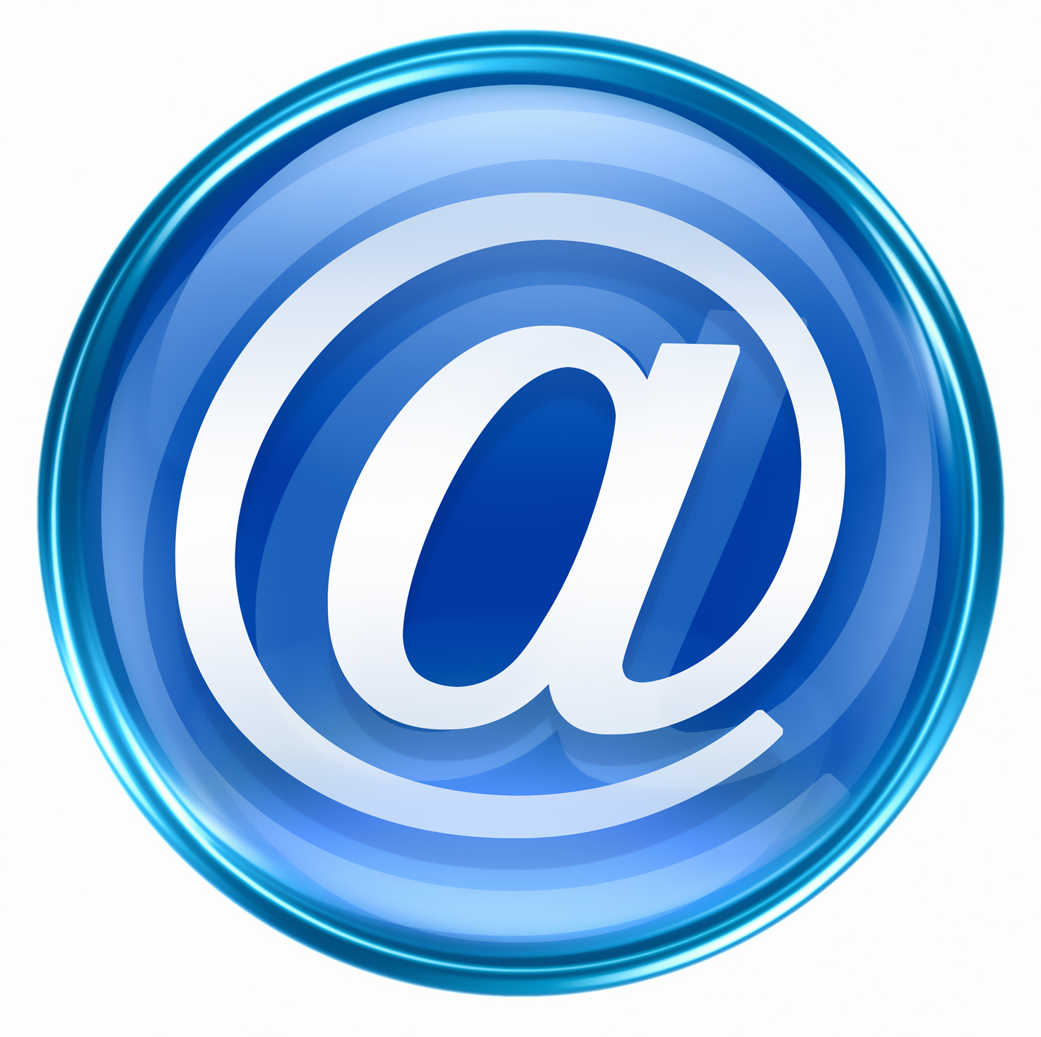 mail icon, isolated on white background