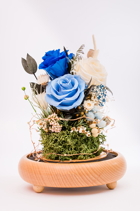 永生花摆件：自然之美，永驻不凋