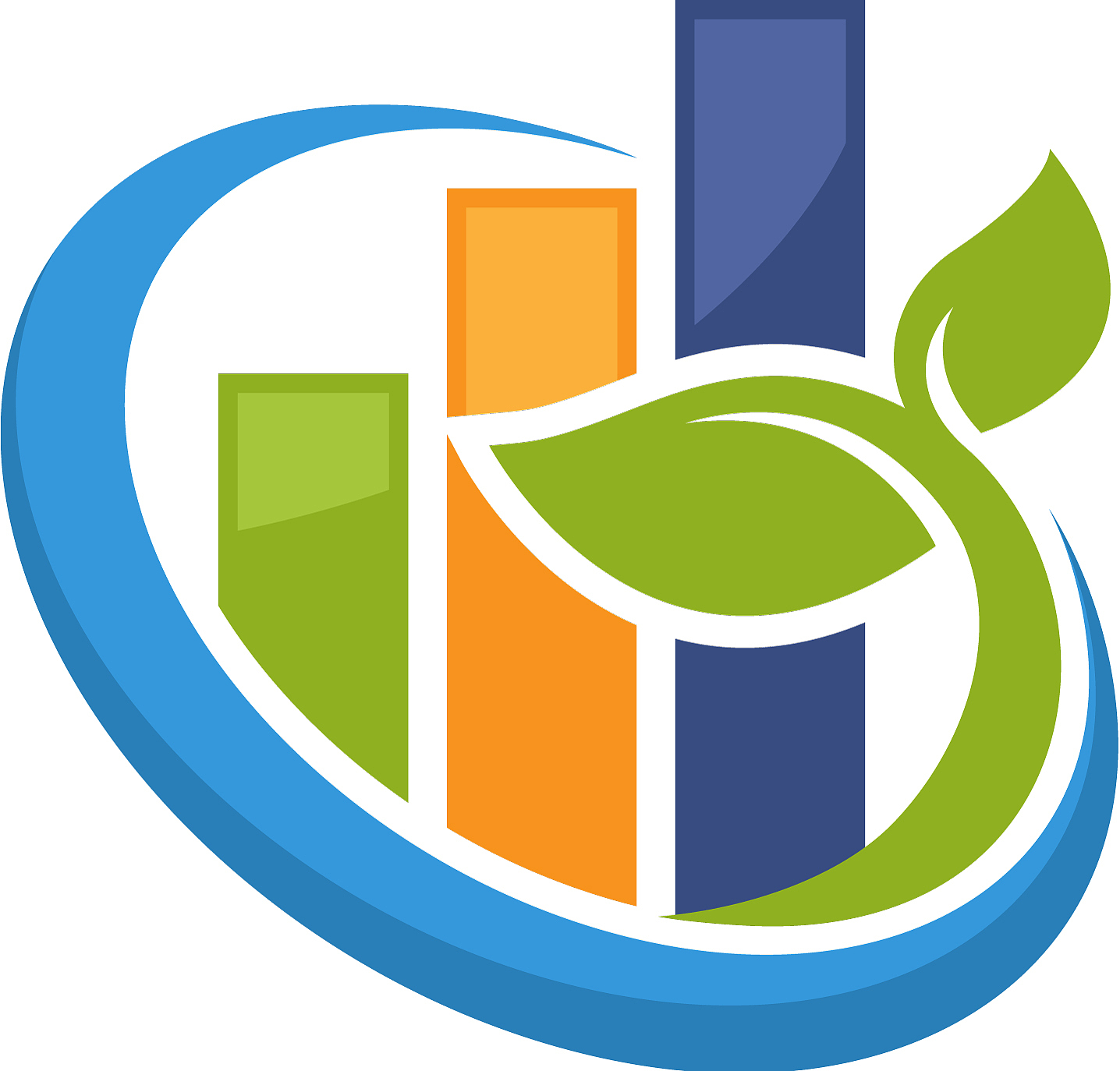 logo icon for business finance investment