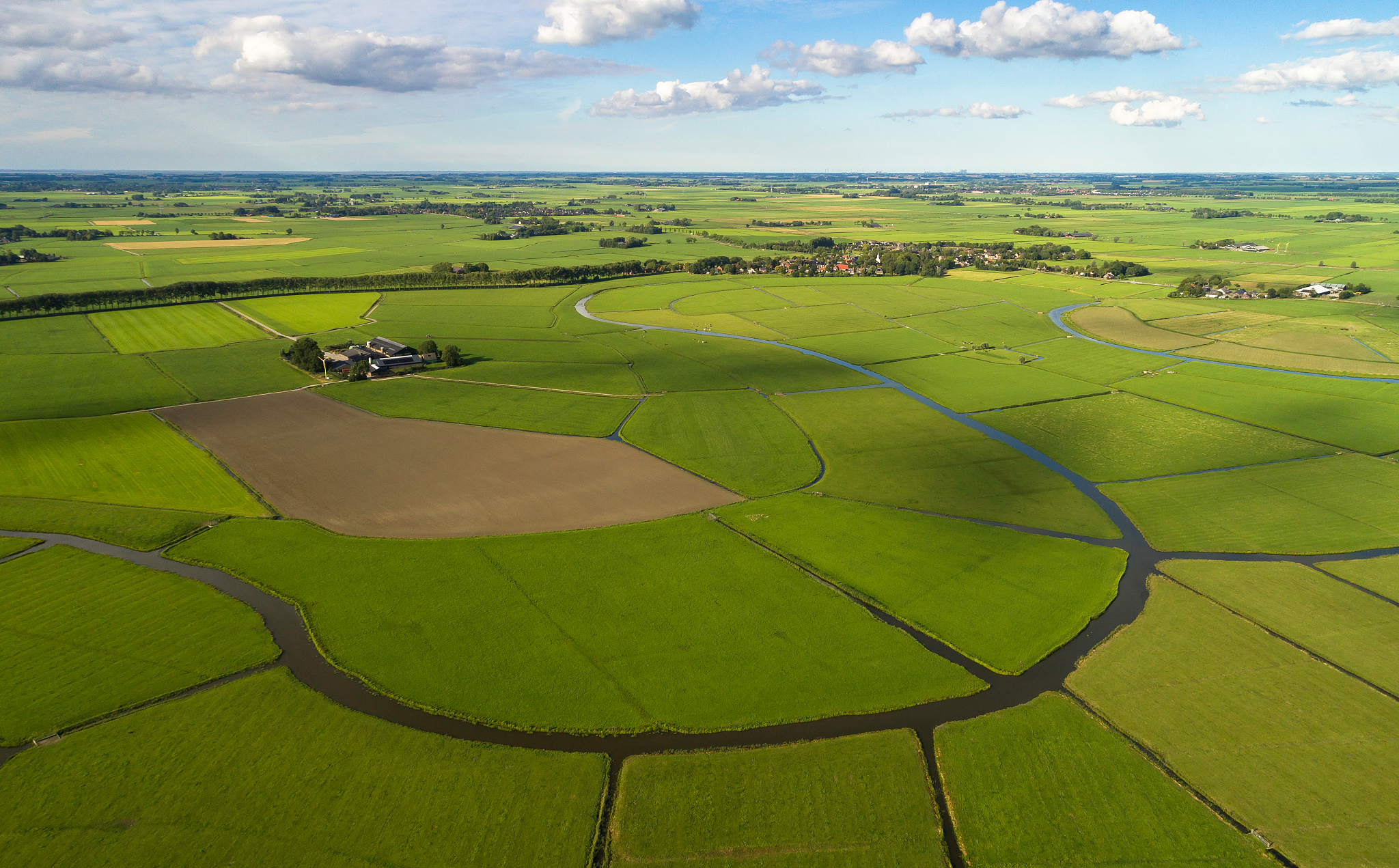 historically relevant agricultural landscape in the netherlands 
