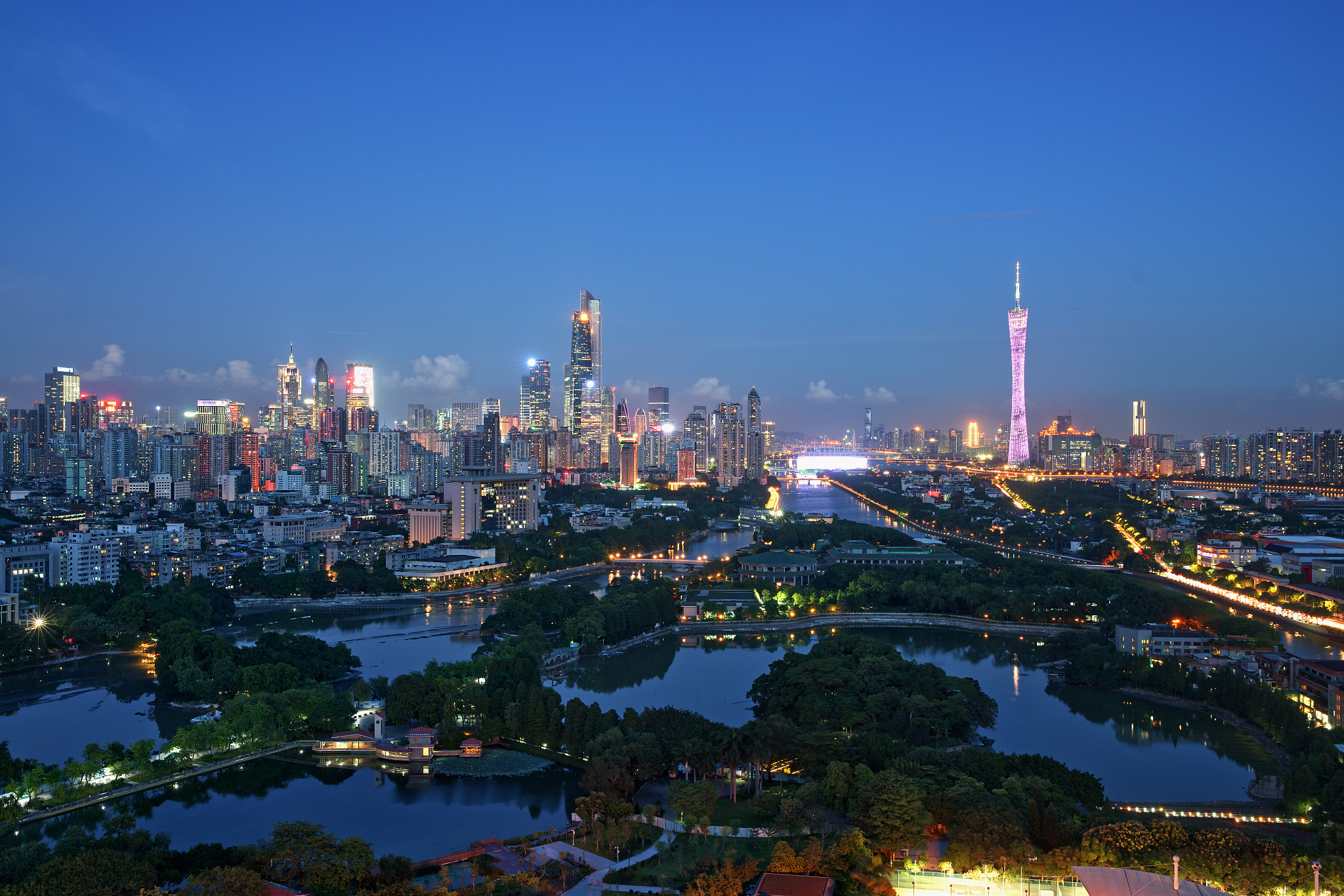 广州城市夜景