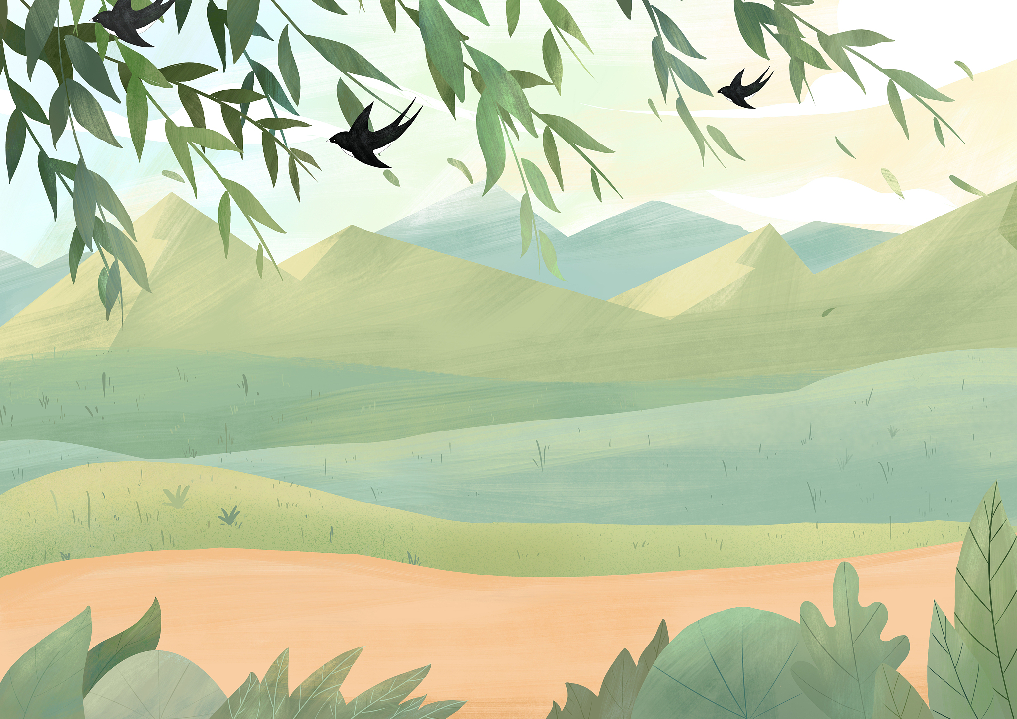 手绘春景活动策划案的活动要求